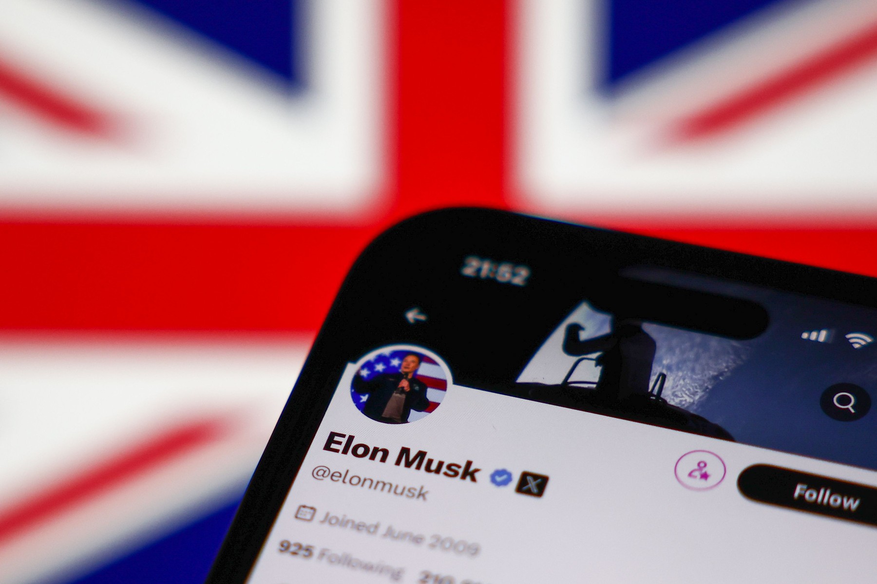 elon musk, britanska zastava