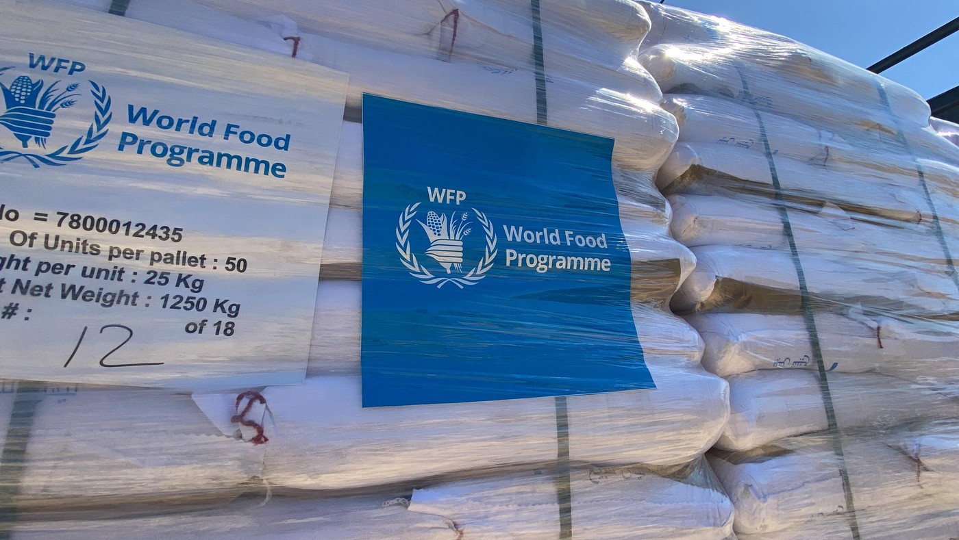 gaza, humanitarna pomoč, WFP