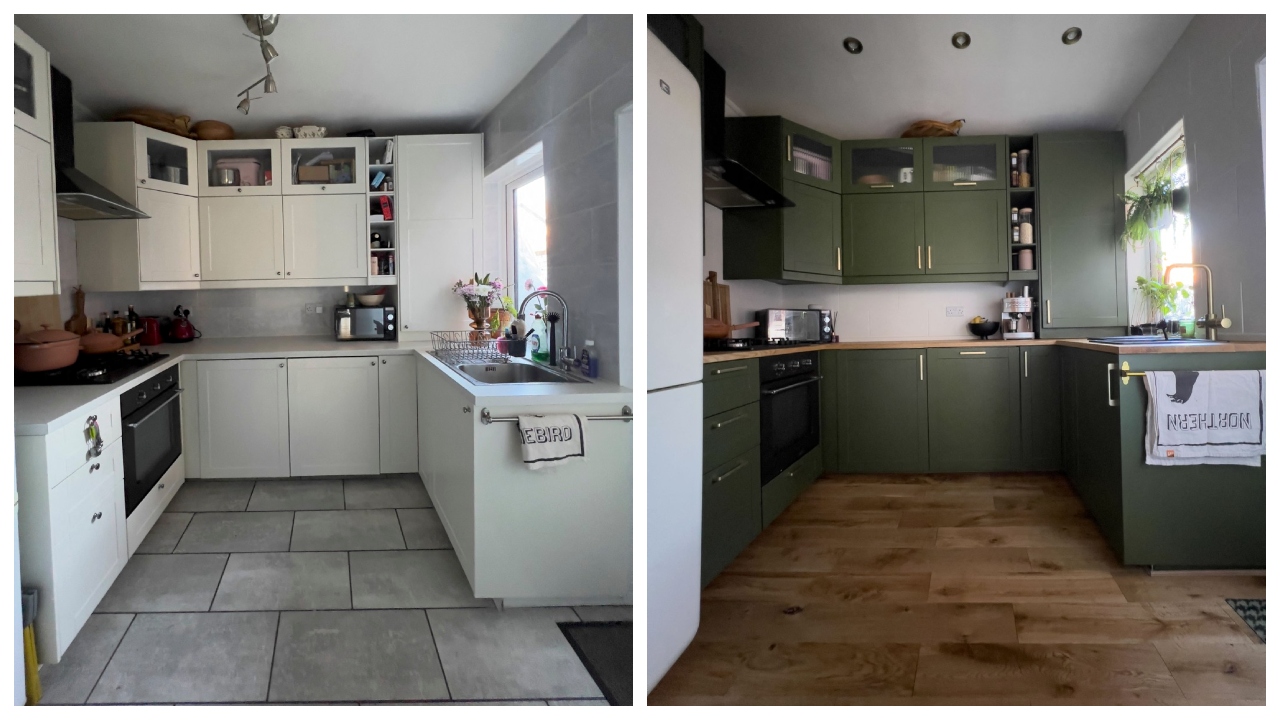 prenova, kuhinja