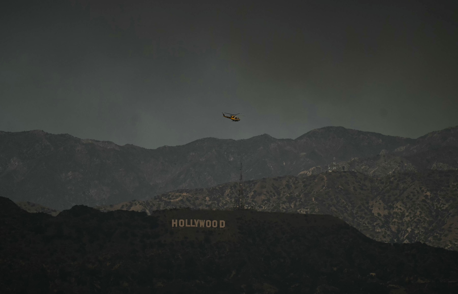 hollywood, požar, los angeles