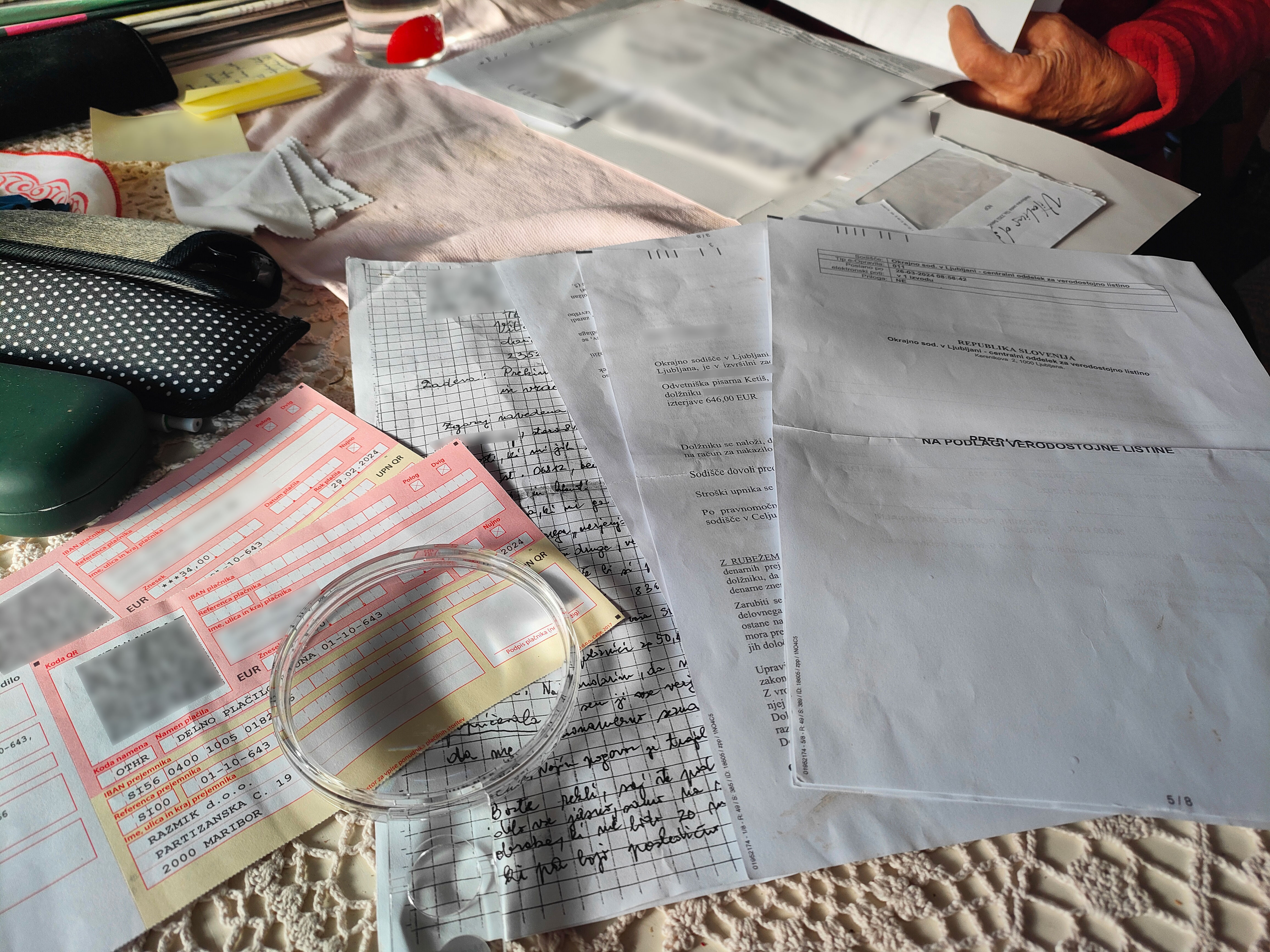 Vitalius zavajanje upokojencev