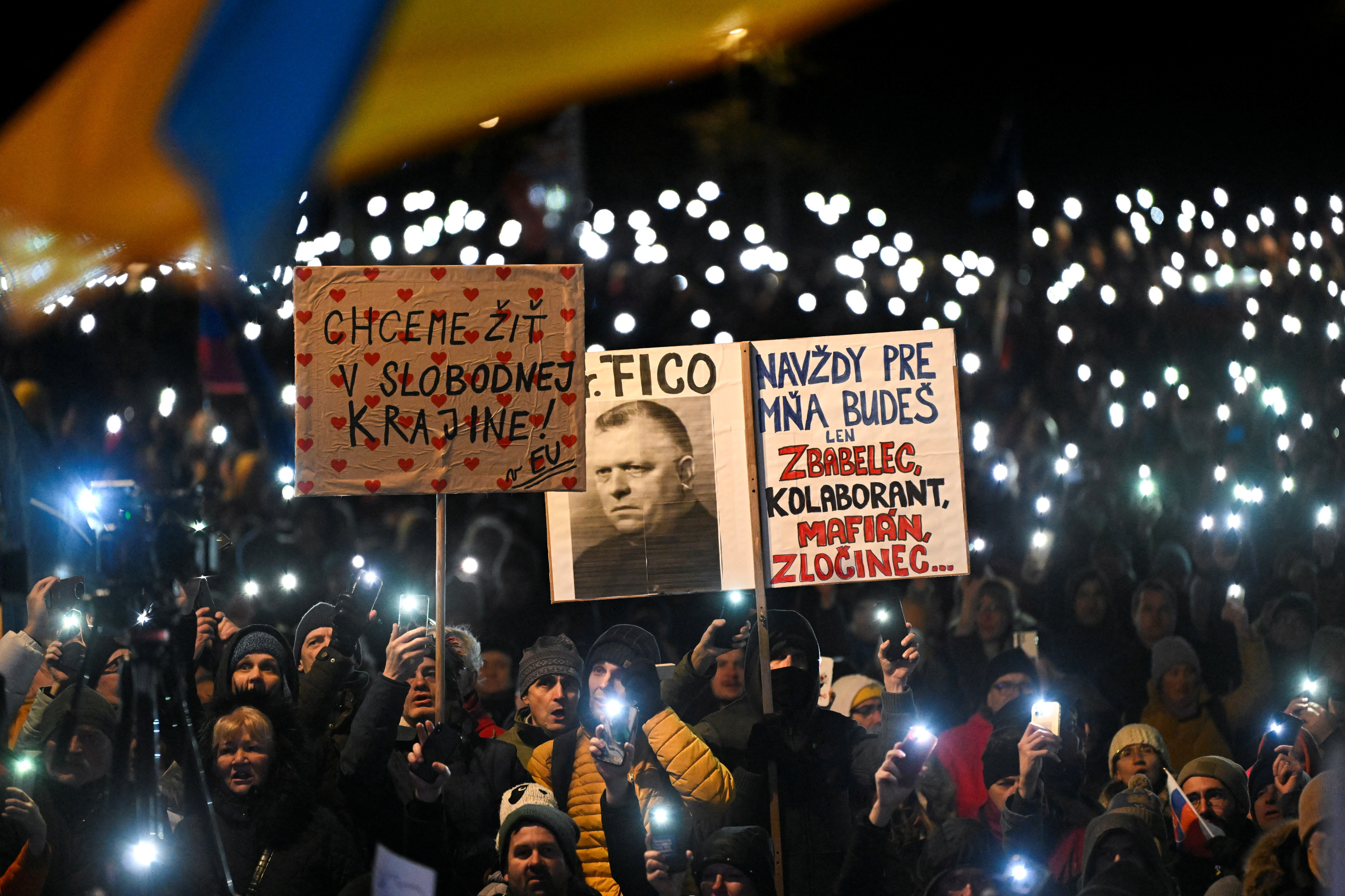 slovaška, protesti, rusija, fico