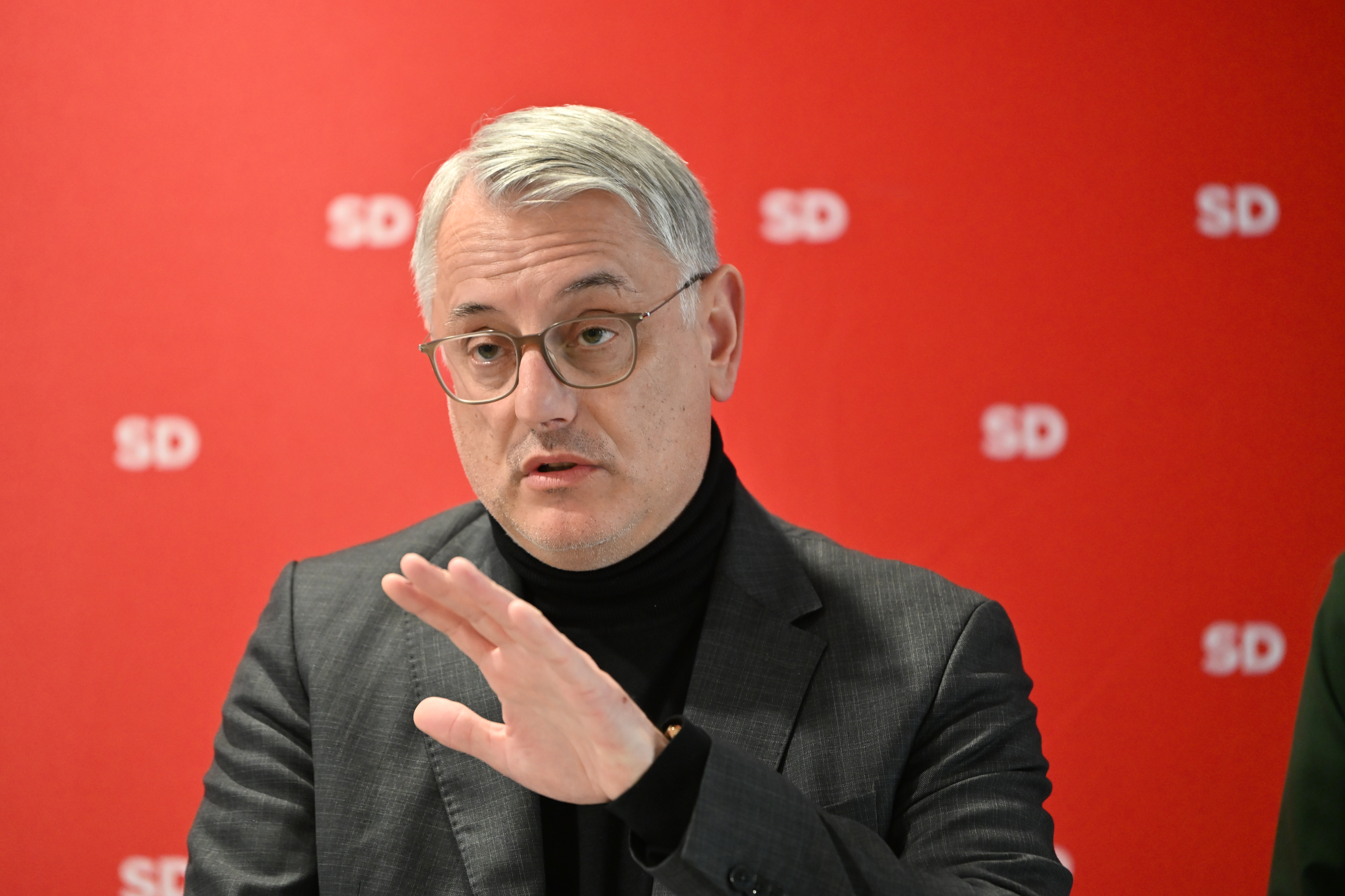 Novinarska konferenca stranke SD