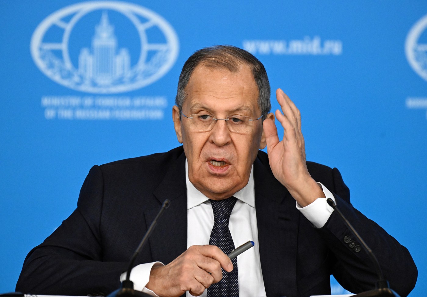 ruski zunanji minister Sergej Lavrov.