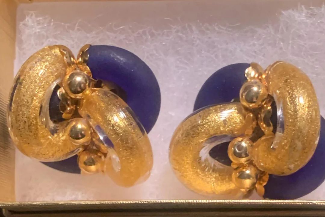 nakit, starinski nakit, uhani, Chanel