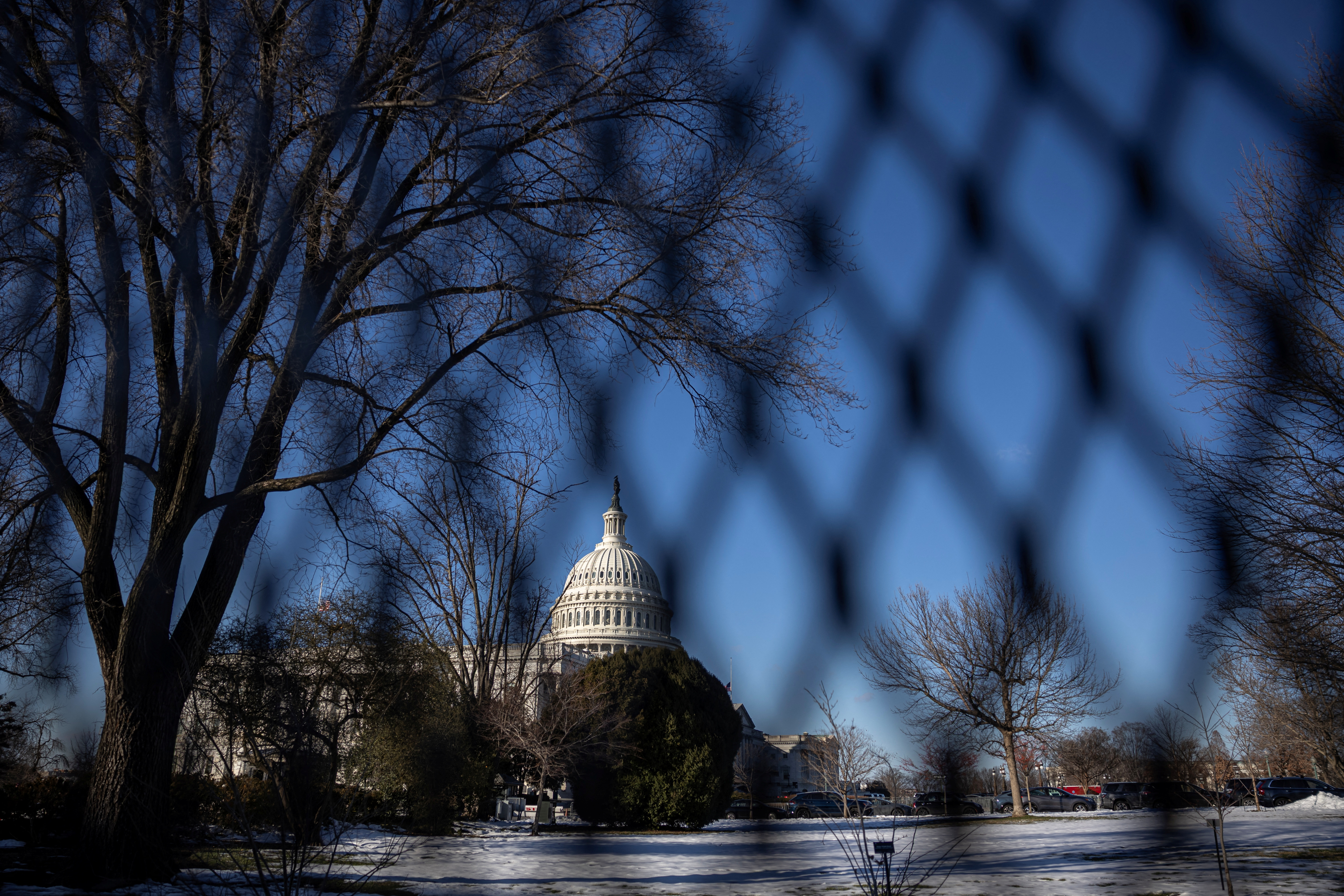 Priprave na inavguracijo Trumpa (Foto: Marko Djurica/REUTERS)