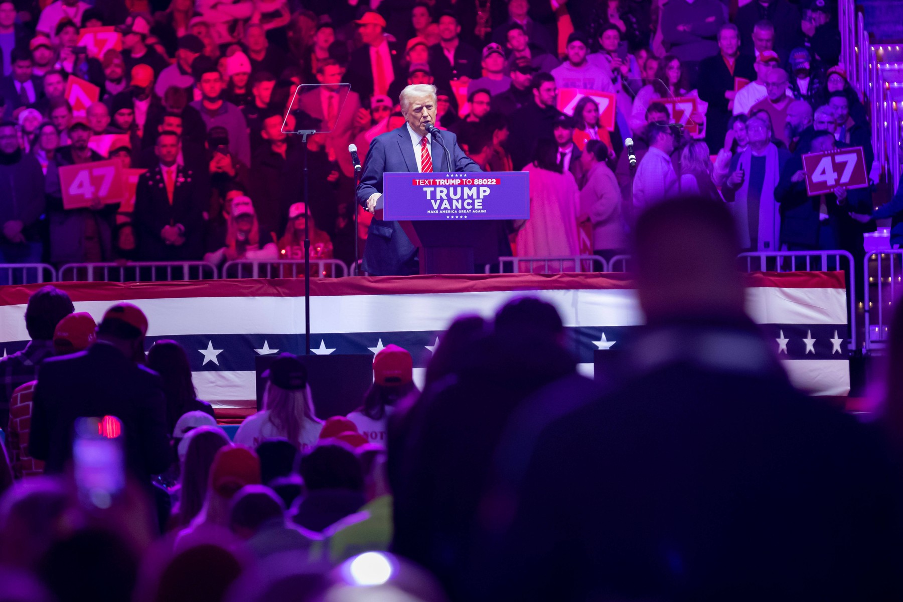 President-elect Donald Trump Holds? 'Victory Rally' in Washington, DC Before Inauguration