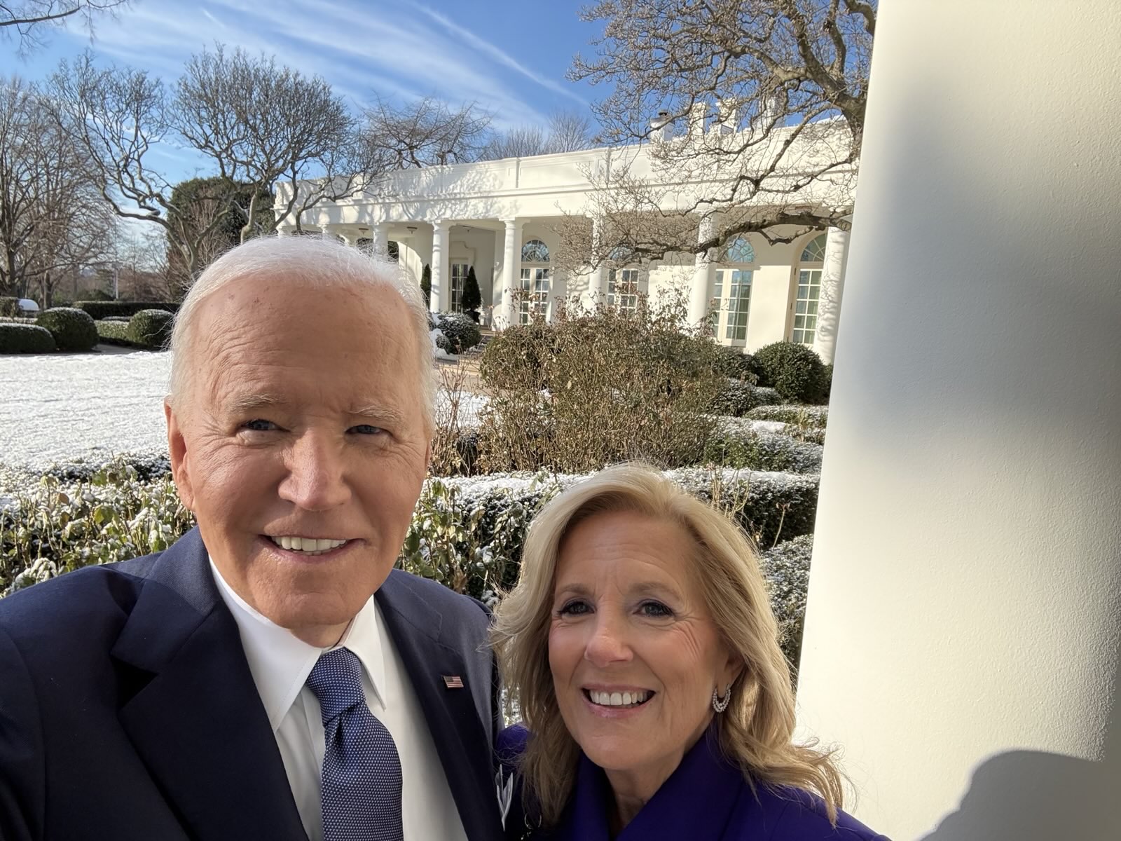 joe biden, jill biden, zadnji selfie