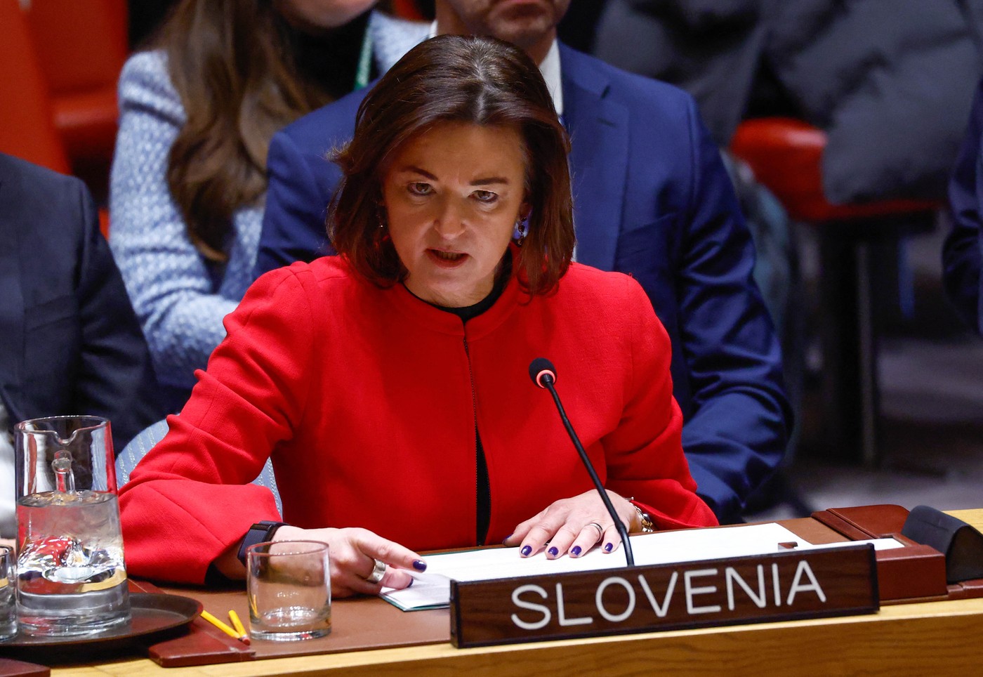 Ministrica Fajon na rednem zasedanju Varnostnega sveta ZN