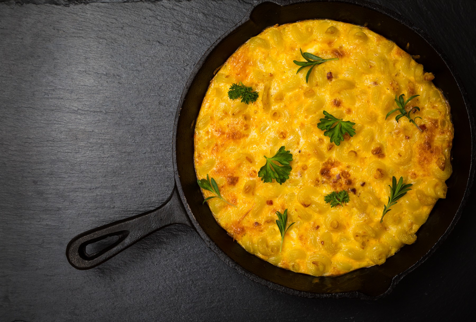 Pasta frittata, recept, jed, kosilo