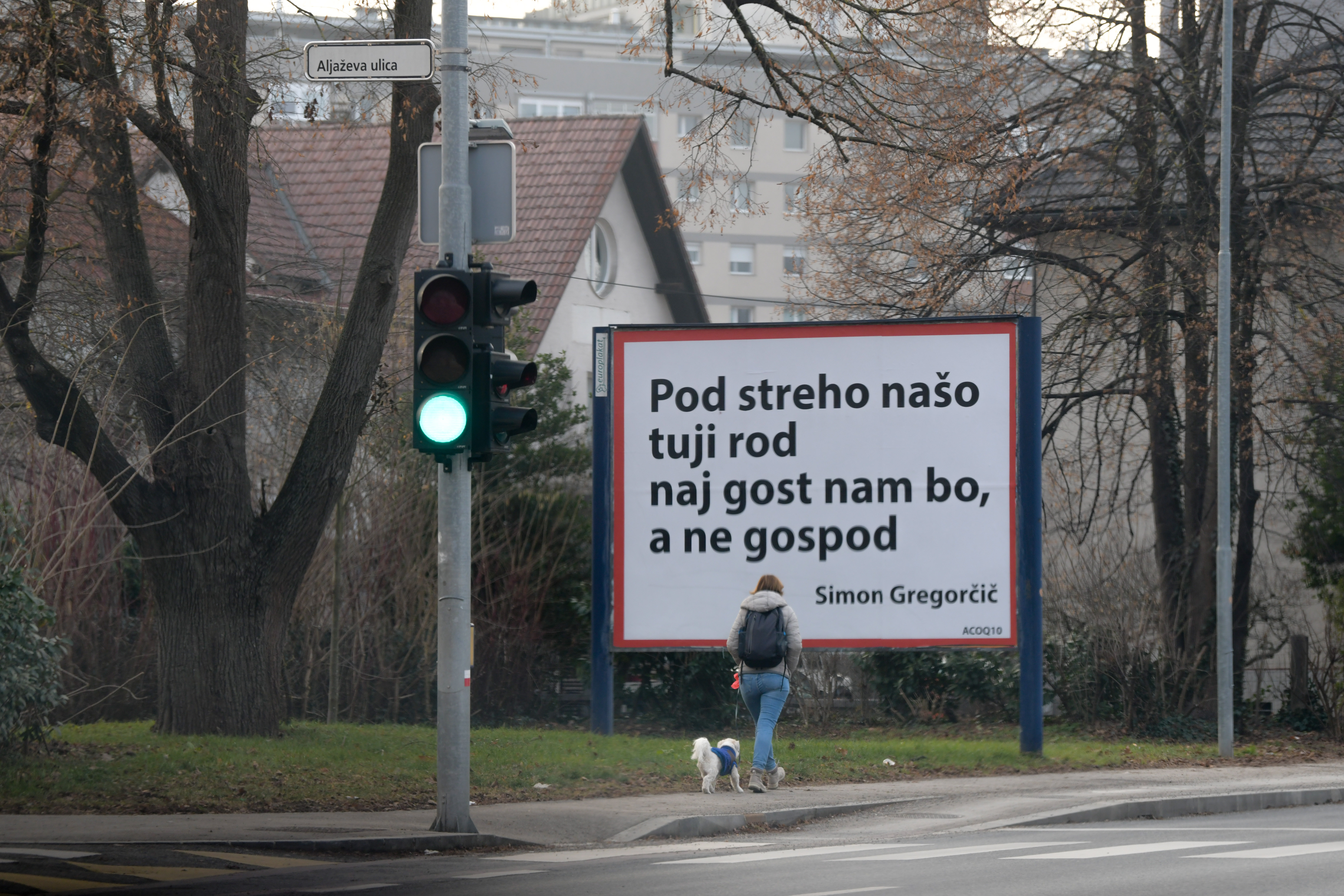 plakati, naročnik, politično sporočilo