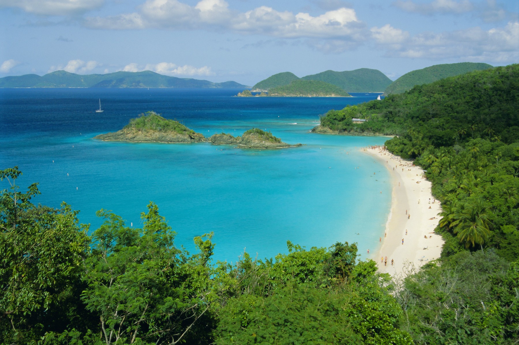 otoki, ameriški deviški otoki, otok, plaža, morje