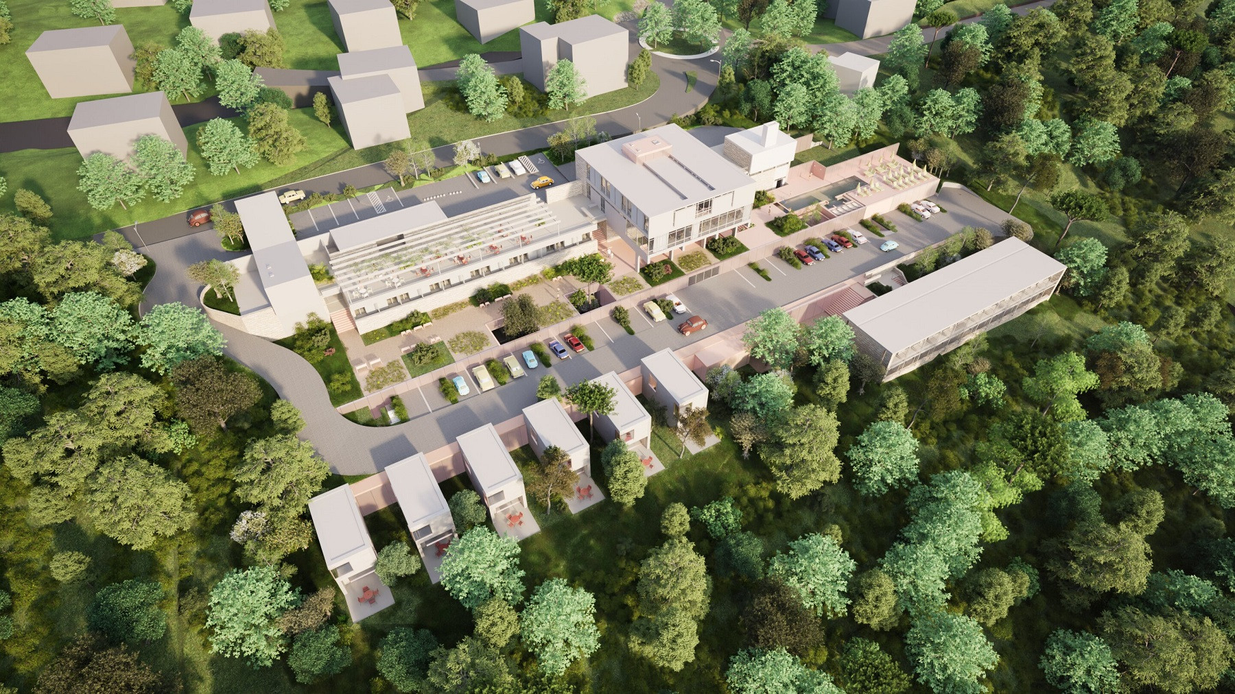 motel, sljeme, panorama, reka