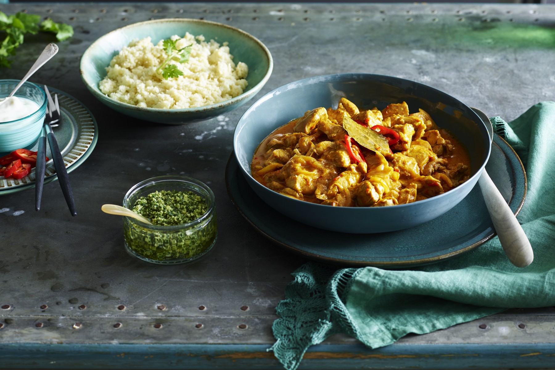 recept, kari, piščančji kari