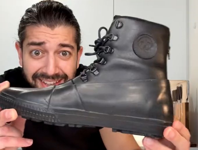 TikTok, nasveti, triki, čiščenje čevljev, viralno