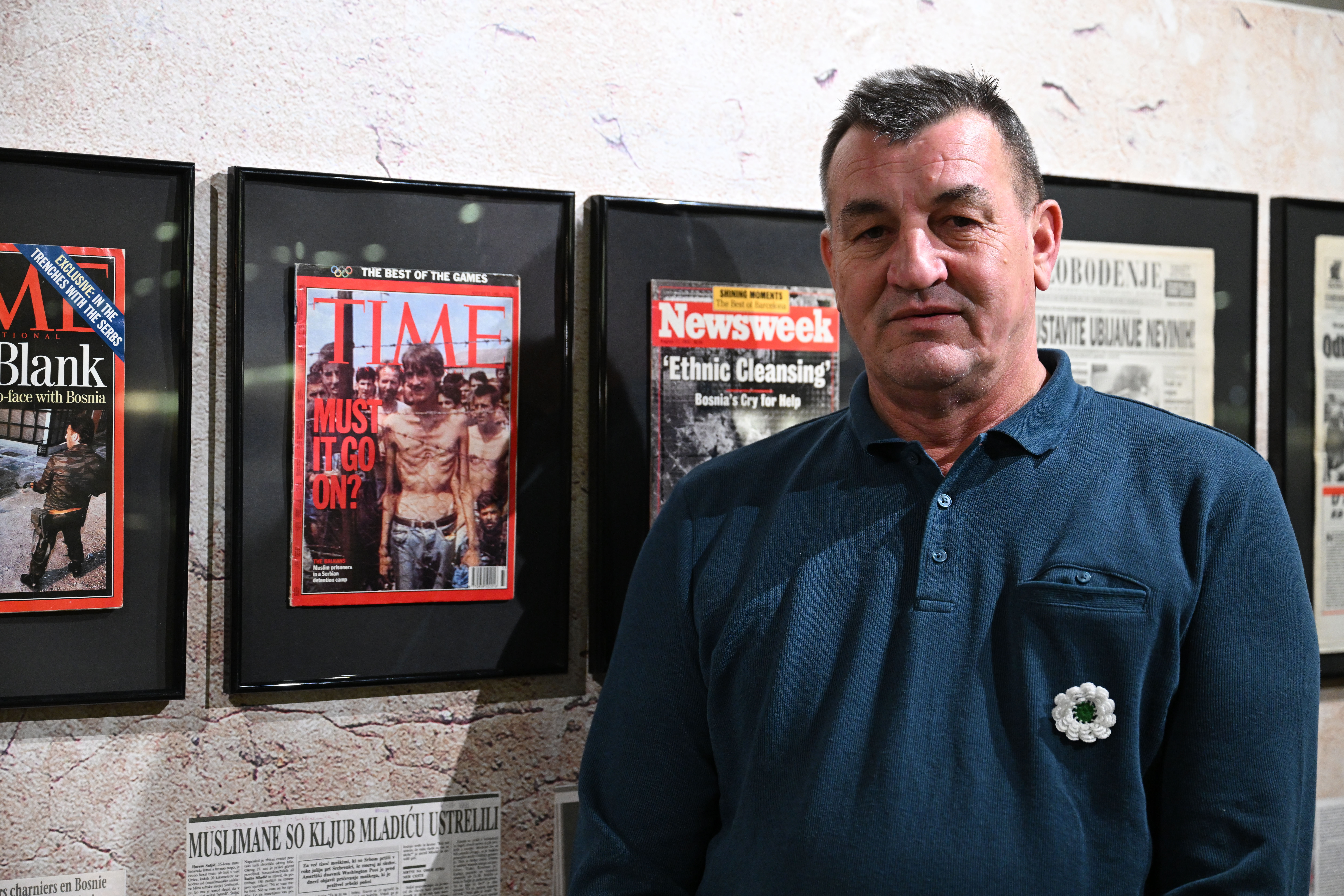 Odprtje razstave časopisnih naslovnic in člankov iz obdobja genocida Vesti, ki niso zbudile vesti ob 30. obletnica genocida v Srebrenici