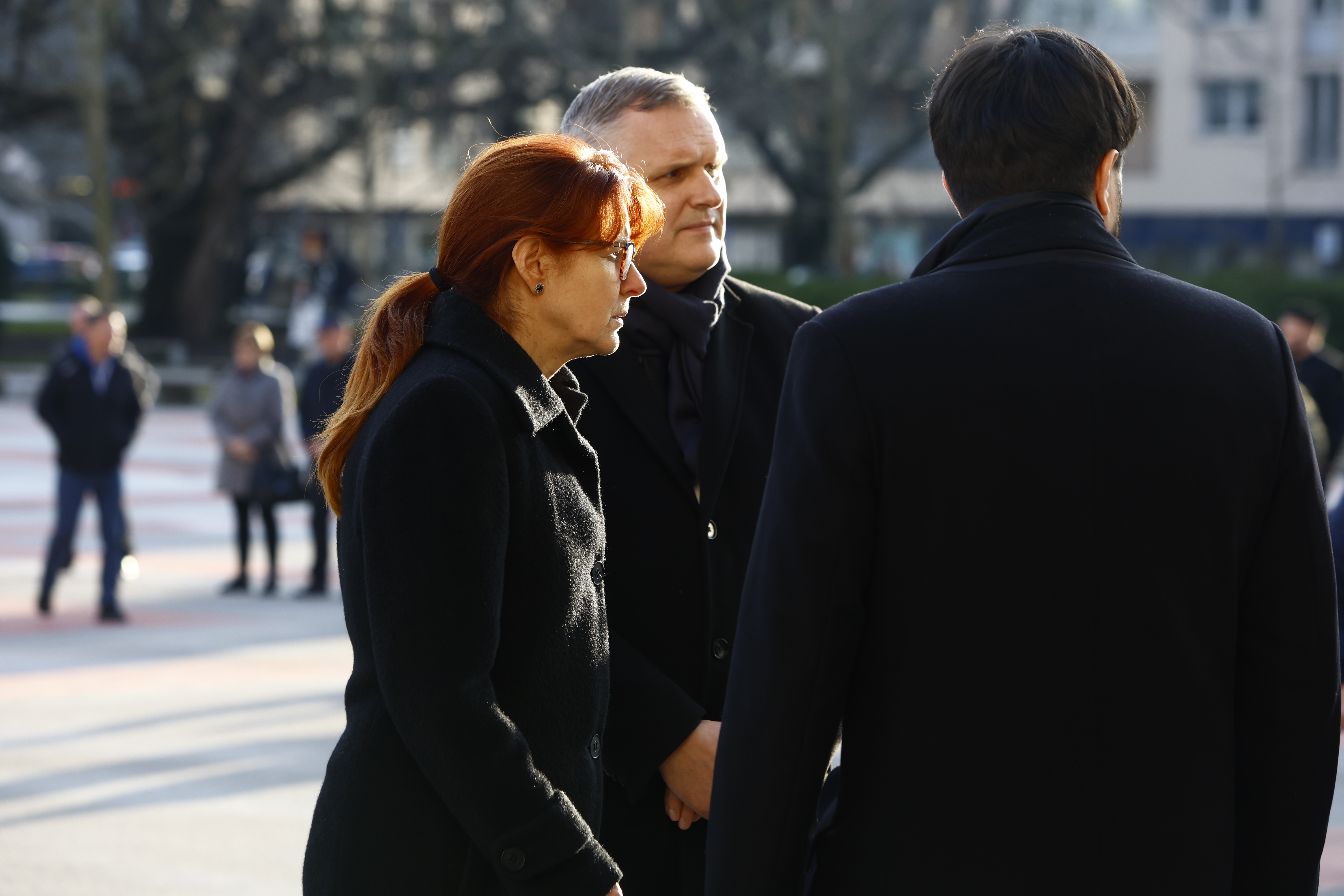 Žalna slovesnost v Velenju (Foto: Borut Živulović/