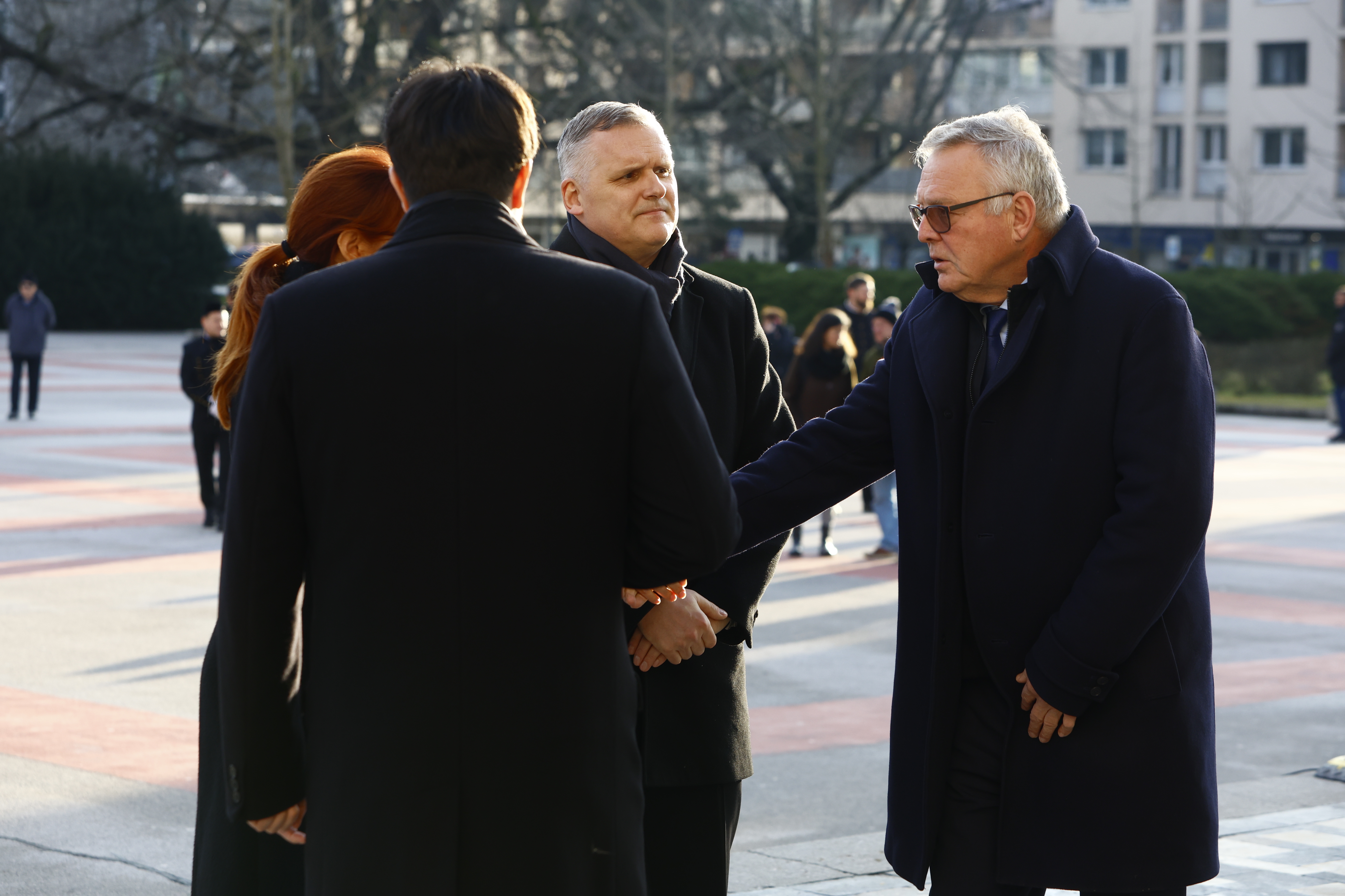 Žalna slovesnost v Velenju (Foto: Borut Živulović/BOBO)