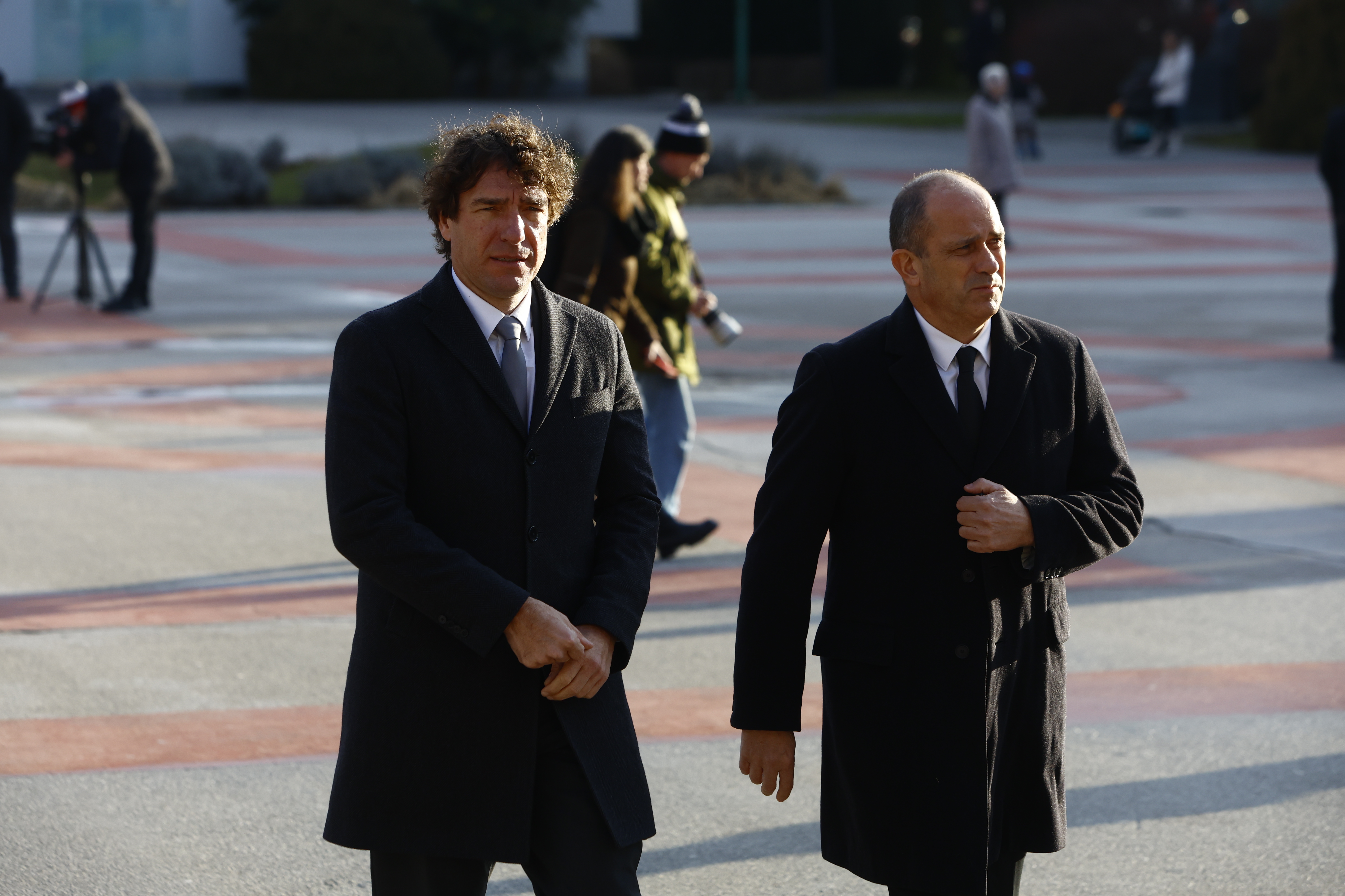 Žalna slovesnost v Velenju (Foto: Borut Živulović/BOBO)