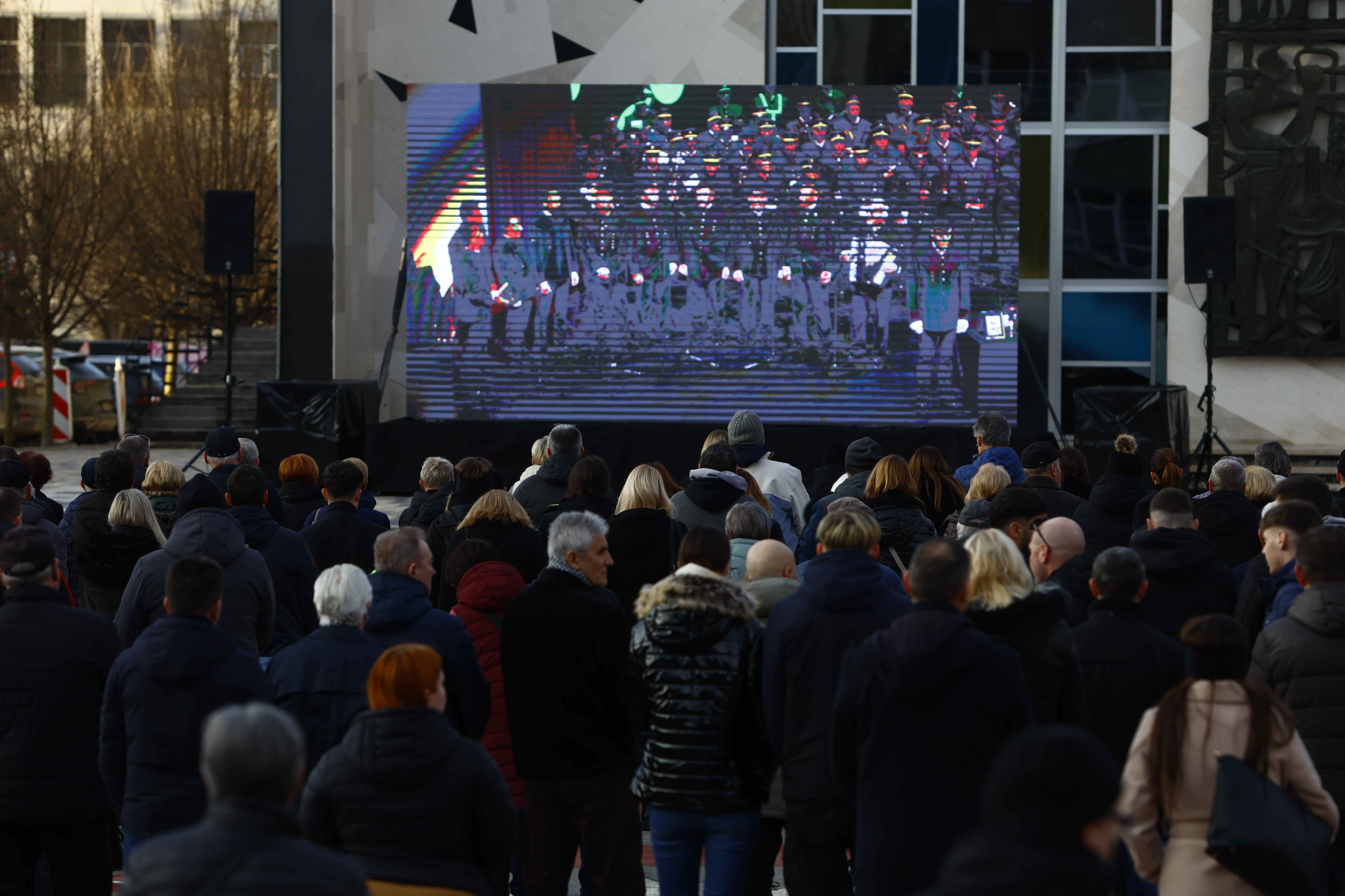 Žalna slovesnost v Velenju (Foto: Borut Živulović/BOBO)
