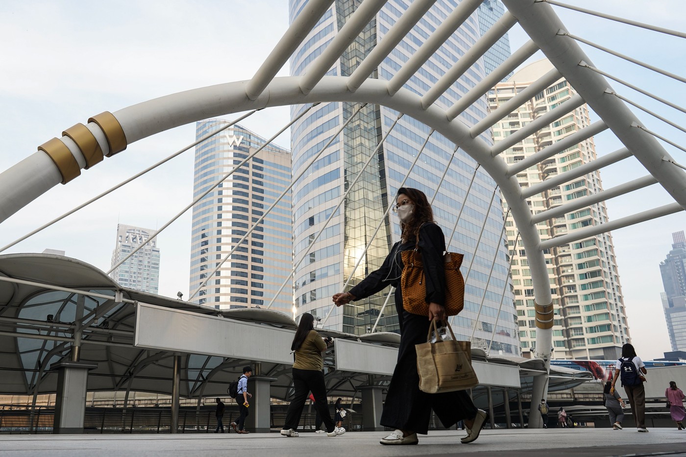Bangkok Governor Urges Citizens To Work From Home Amid Increased Air Pollution, Thailand - 22 Jan 2025