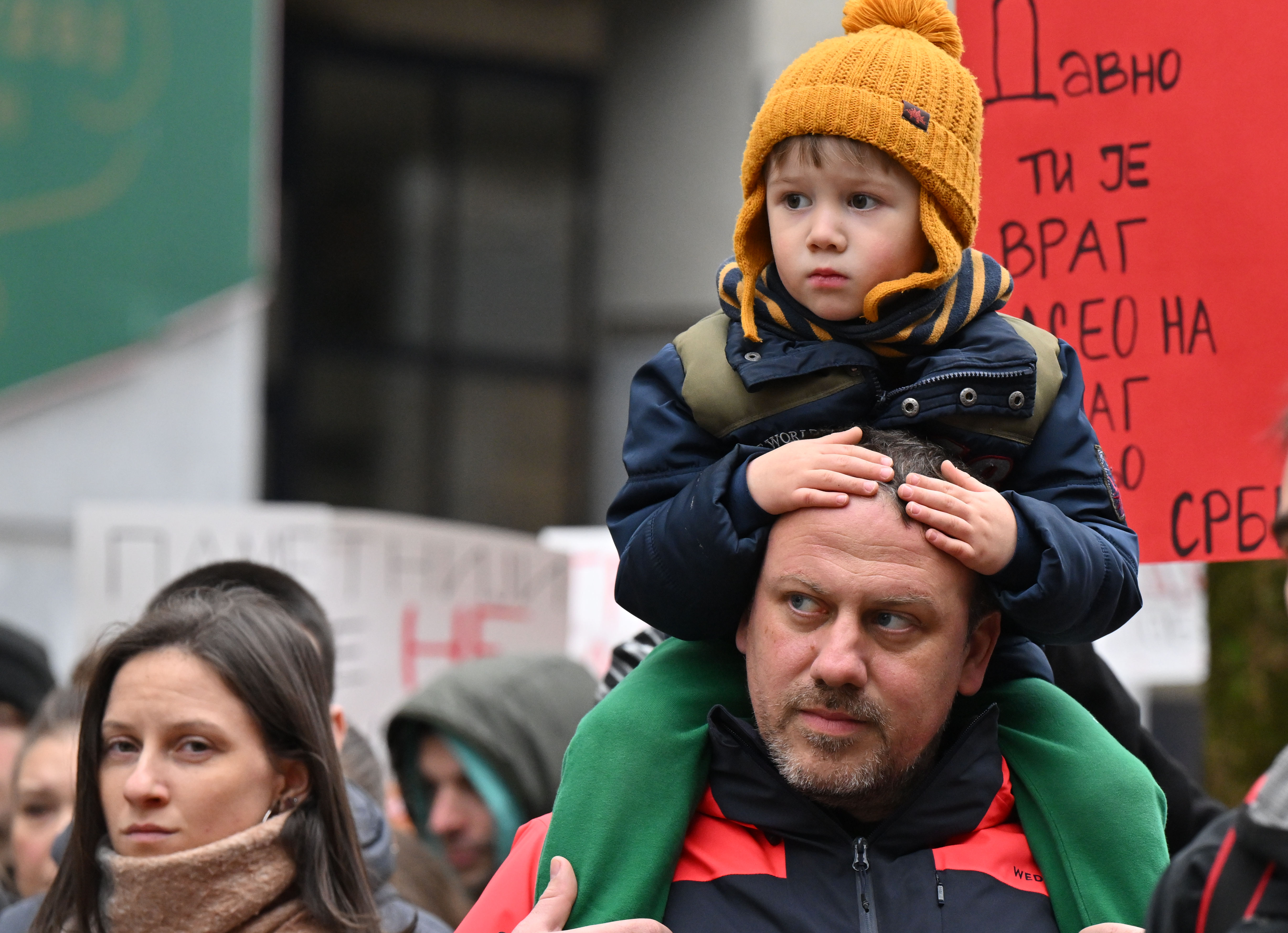 protest, ljubljana, srbsko veleposlaništvo