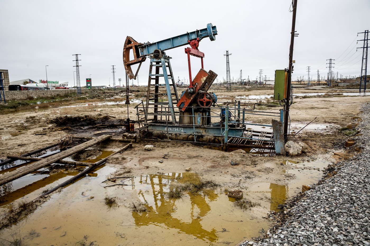 Small Onshore Oil Fields In Azerbaijan, Baku - 25 Nov 2024