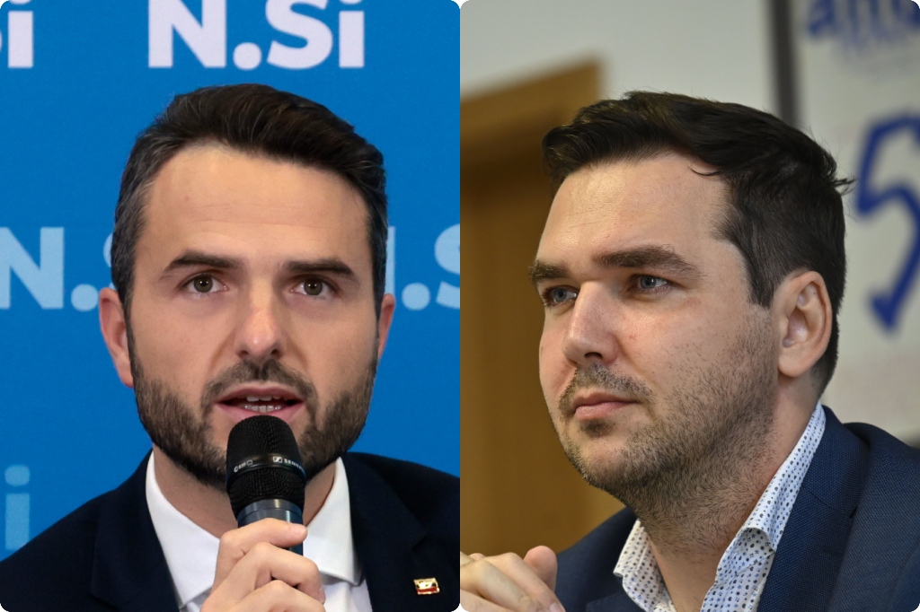 Matej Tonin, Marko Balažic