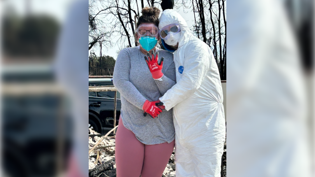 požar, pogorišče, zaročni prstan