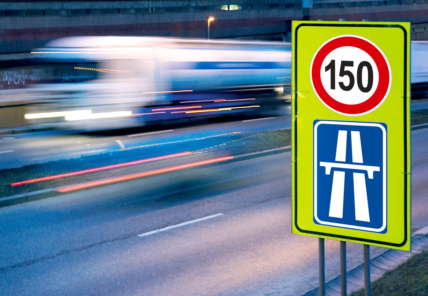 hitrost, omejitev hitrosti, avtocesta, Češka, 150 km/h