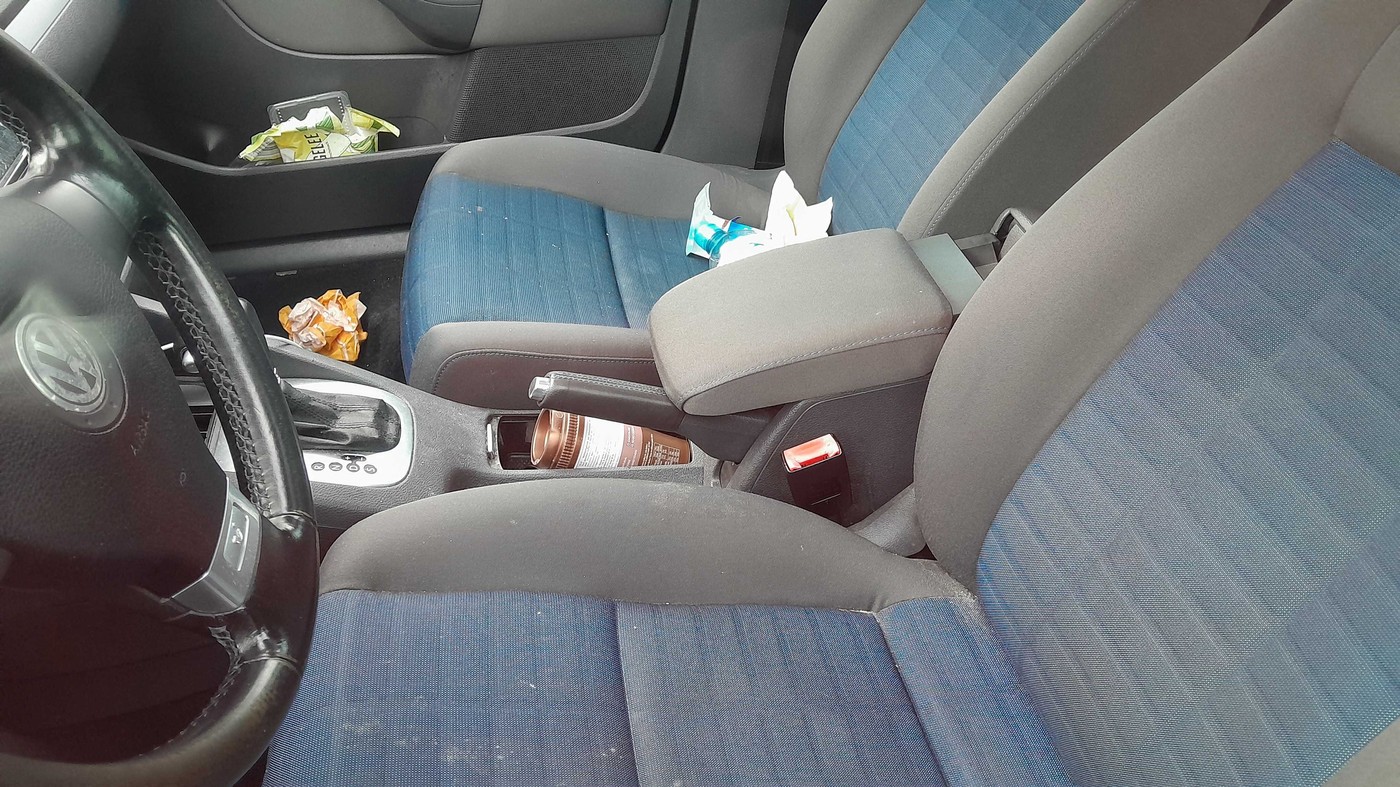 golf, avto, parkirnina, letališče, berlin, zapuščen avto