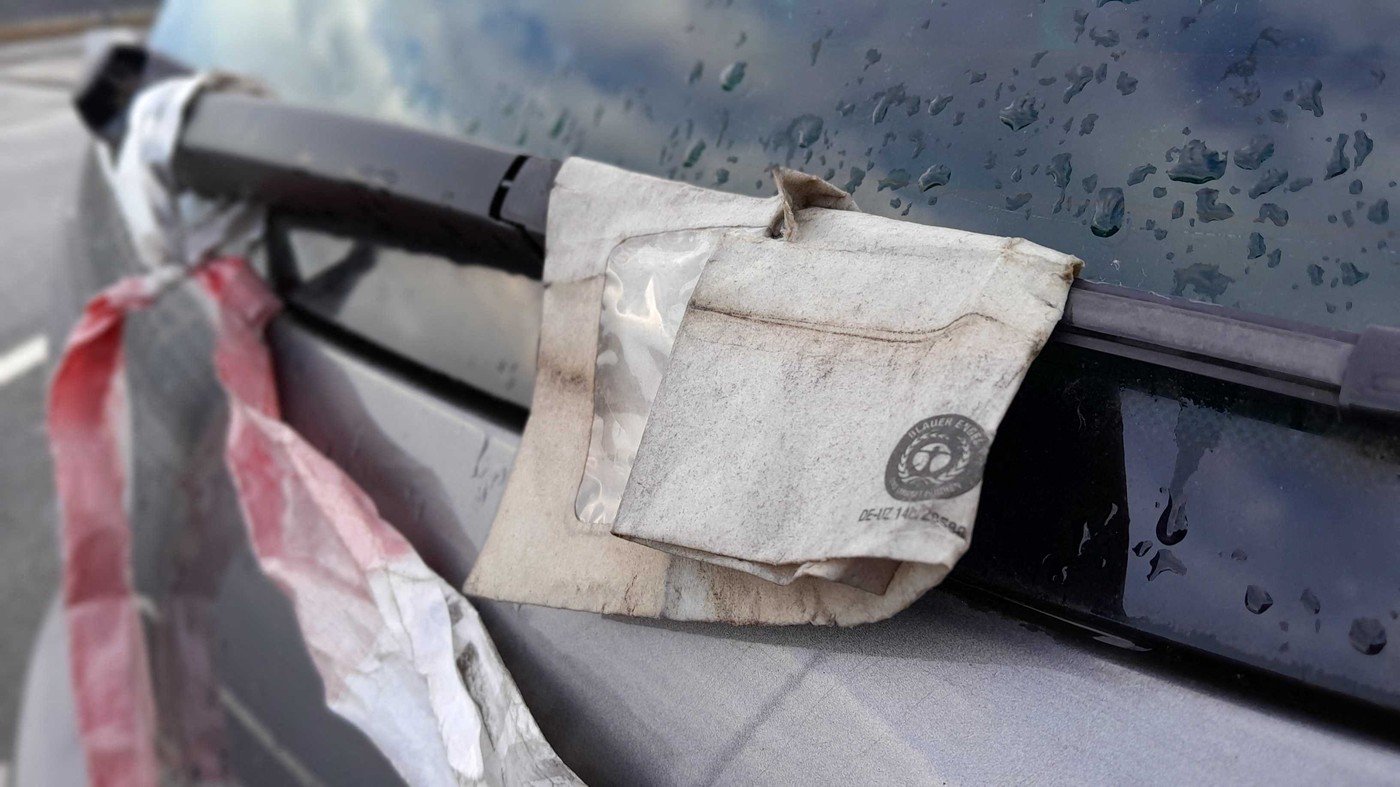 golf, avto, parkirnina, letališče, berlin, zapuščen avto