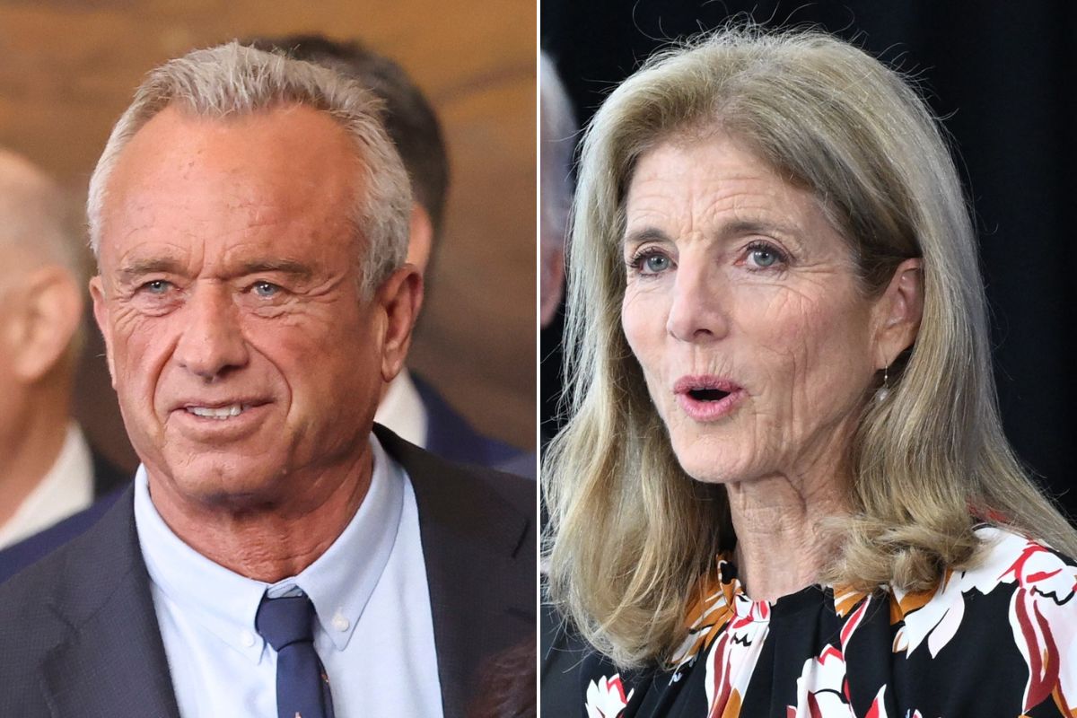 Robert in Caroline Kennedy