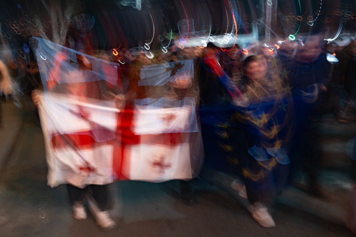 gruzija, gruzijska zastava