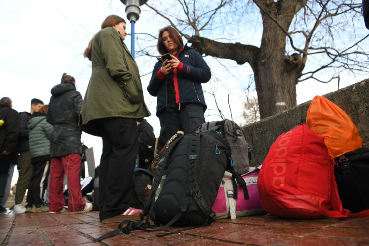 Protestni shod v Beogradu, 30.1.2025 (Foto: Nova.rs)