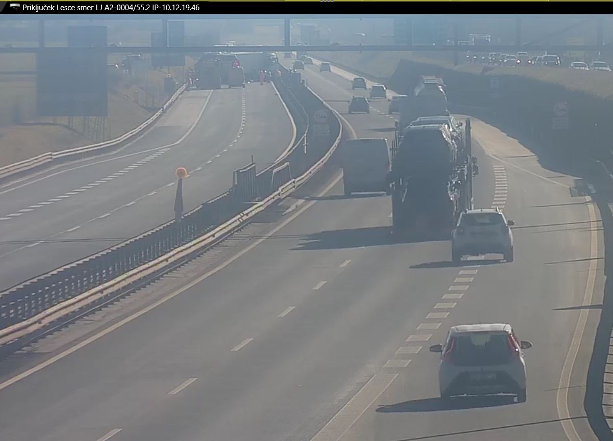 nesreča, gorenjska avtocesta