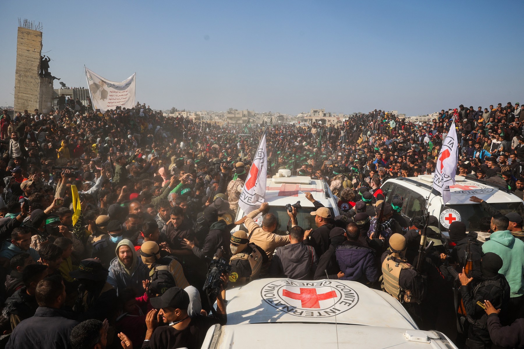 hamas, gaza, palestinci, talci