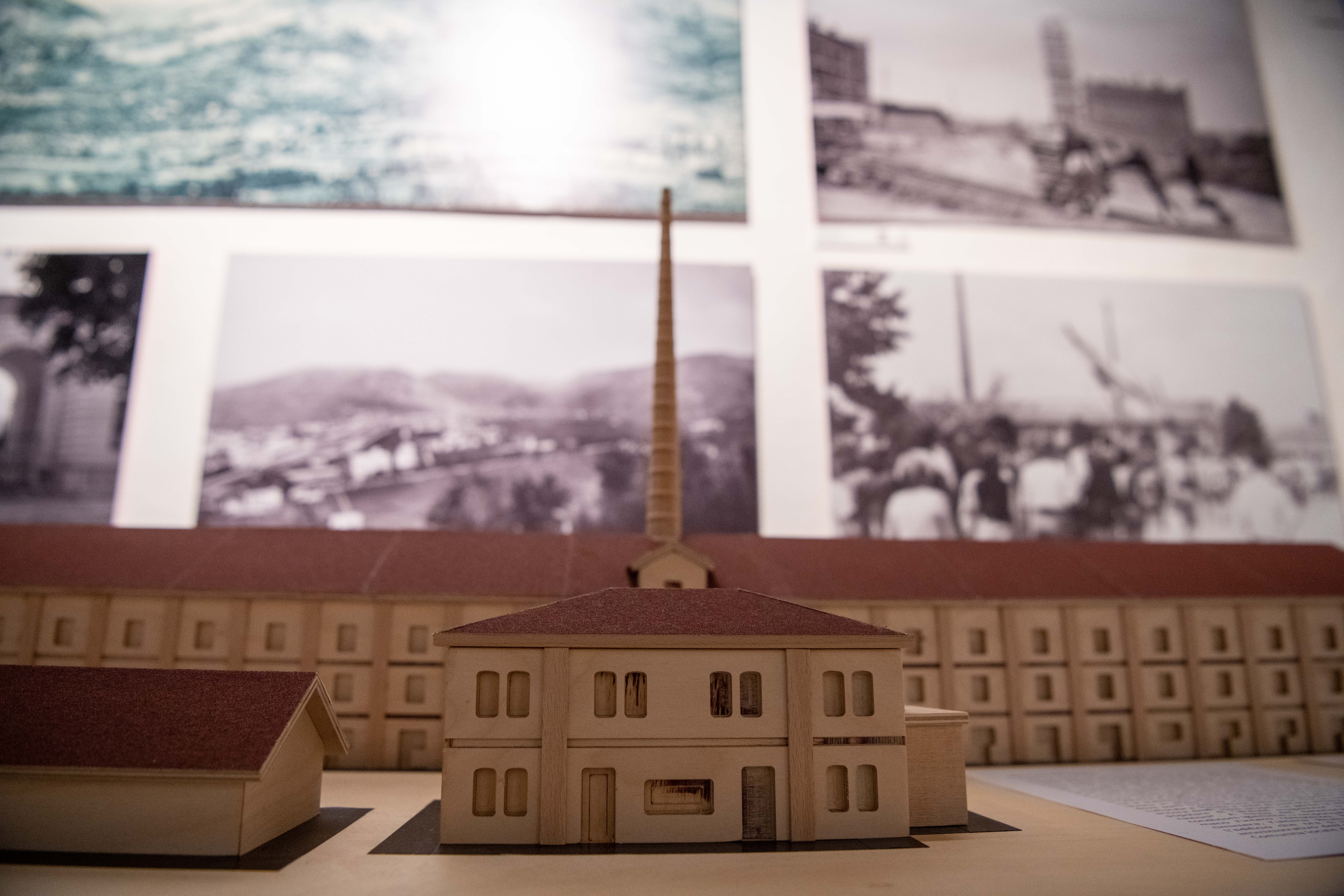 Maketa frnaže v Goriškem muzeju (Foto: Denis Sadiković/N1)