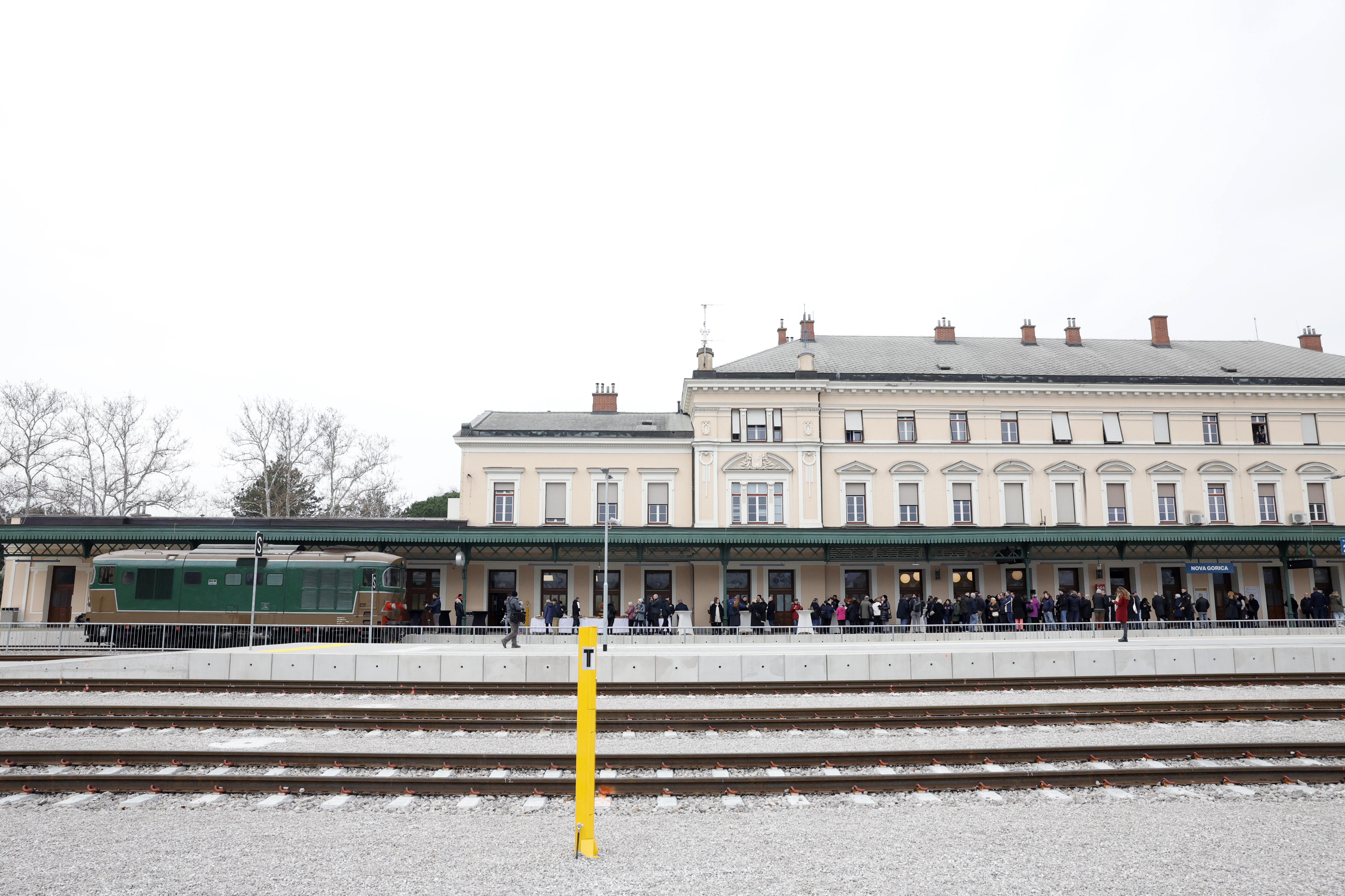 Nova Gorica, nova železniška postaja, otvoritev