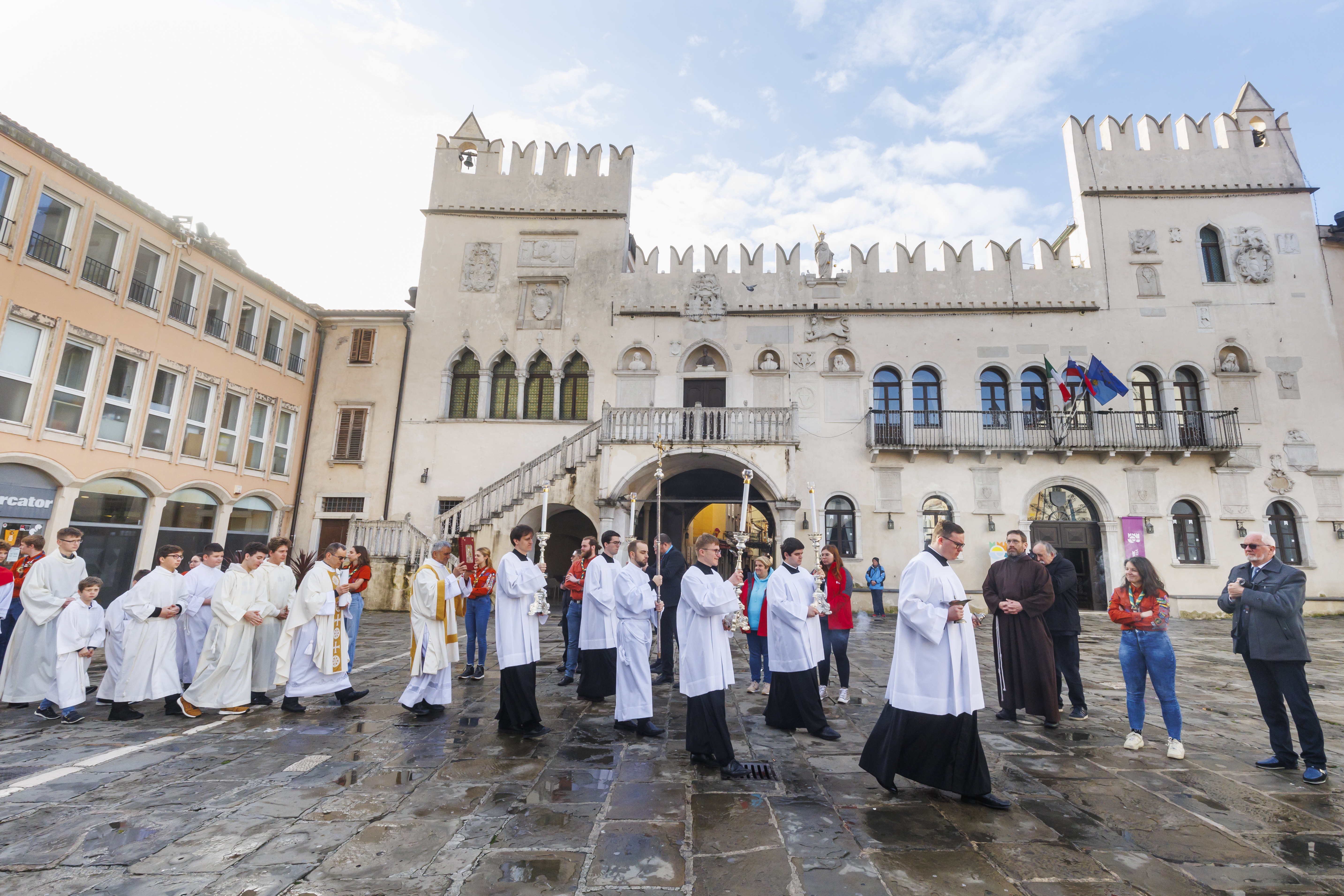 Slovesnost ob umestitvi novega koprskega škofa Petra Štumpfa (Foto: Tomaž Primožič/F.A.BOBO)