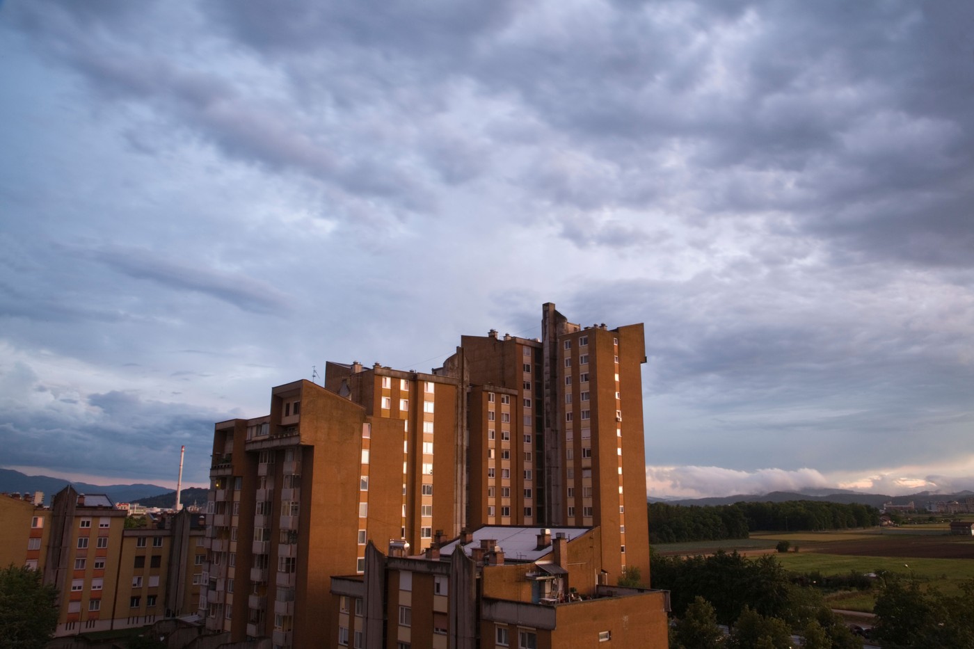 oblaki, oblačno, vreme, ljubljana