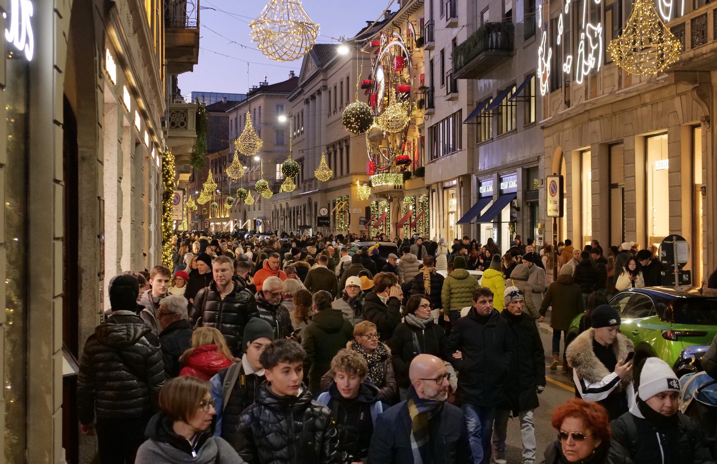 Via Montenapoleone, MIlano, Italija
