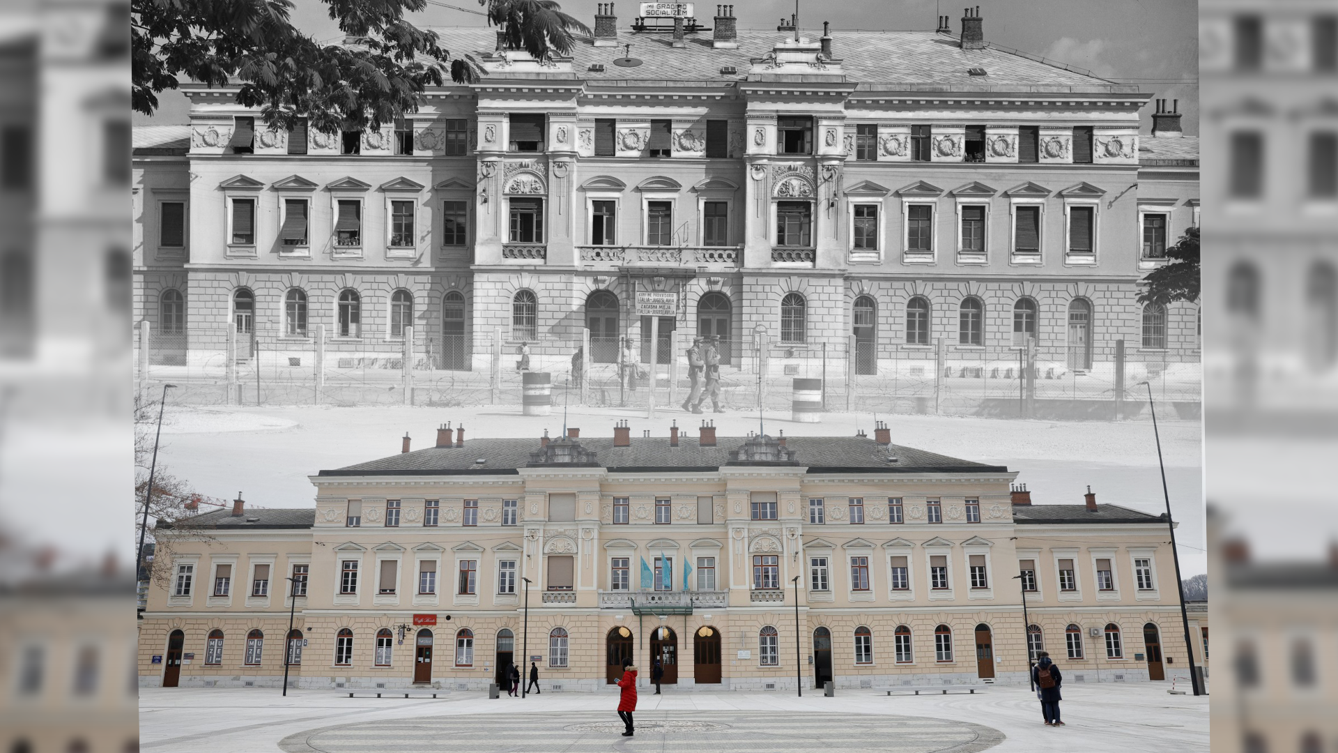 Železniška postaja, Nova Gorica, Gorica, Trg Evrope