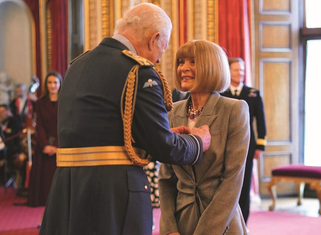anna wintour, kralj karel, odlikovanje