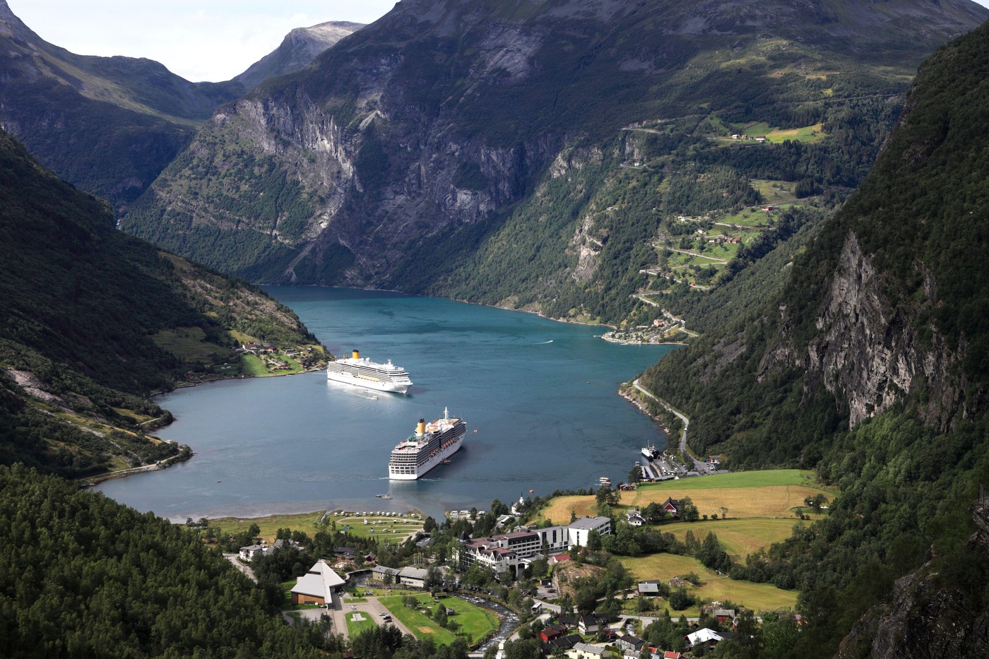 Geiranger, Norveška, fjord