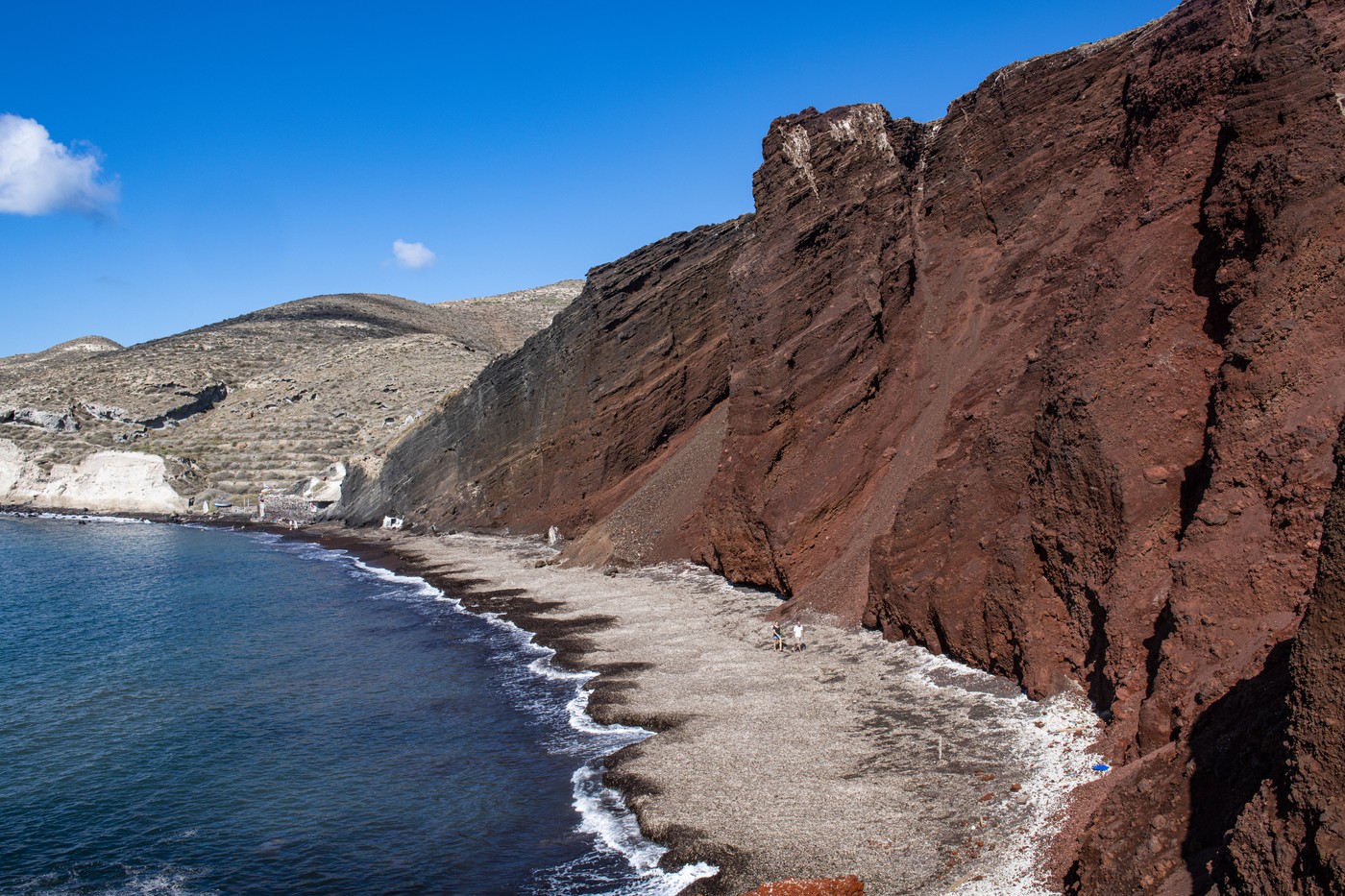 Rdeča plaža, Santorini