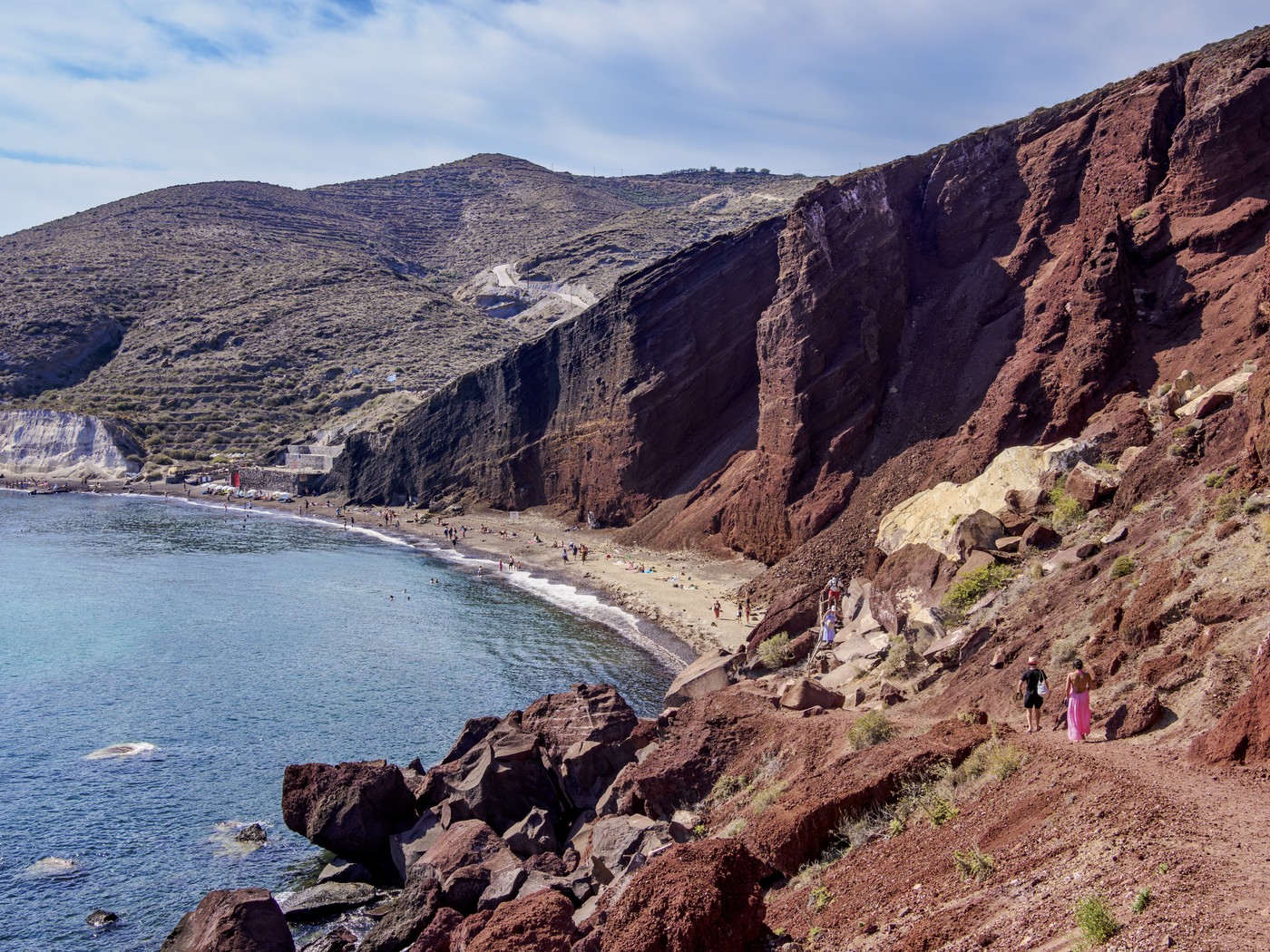 Rdeča plaža, Santorini