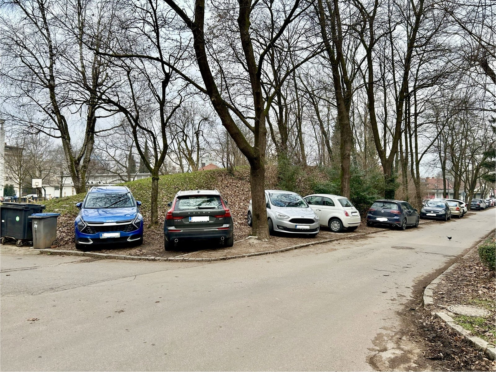 Težave s parkiranjem v Ljubljani, Bežigrad (Foto: N1)