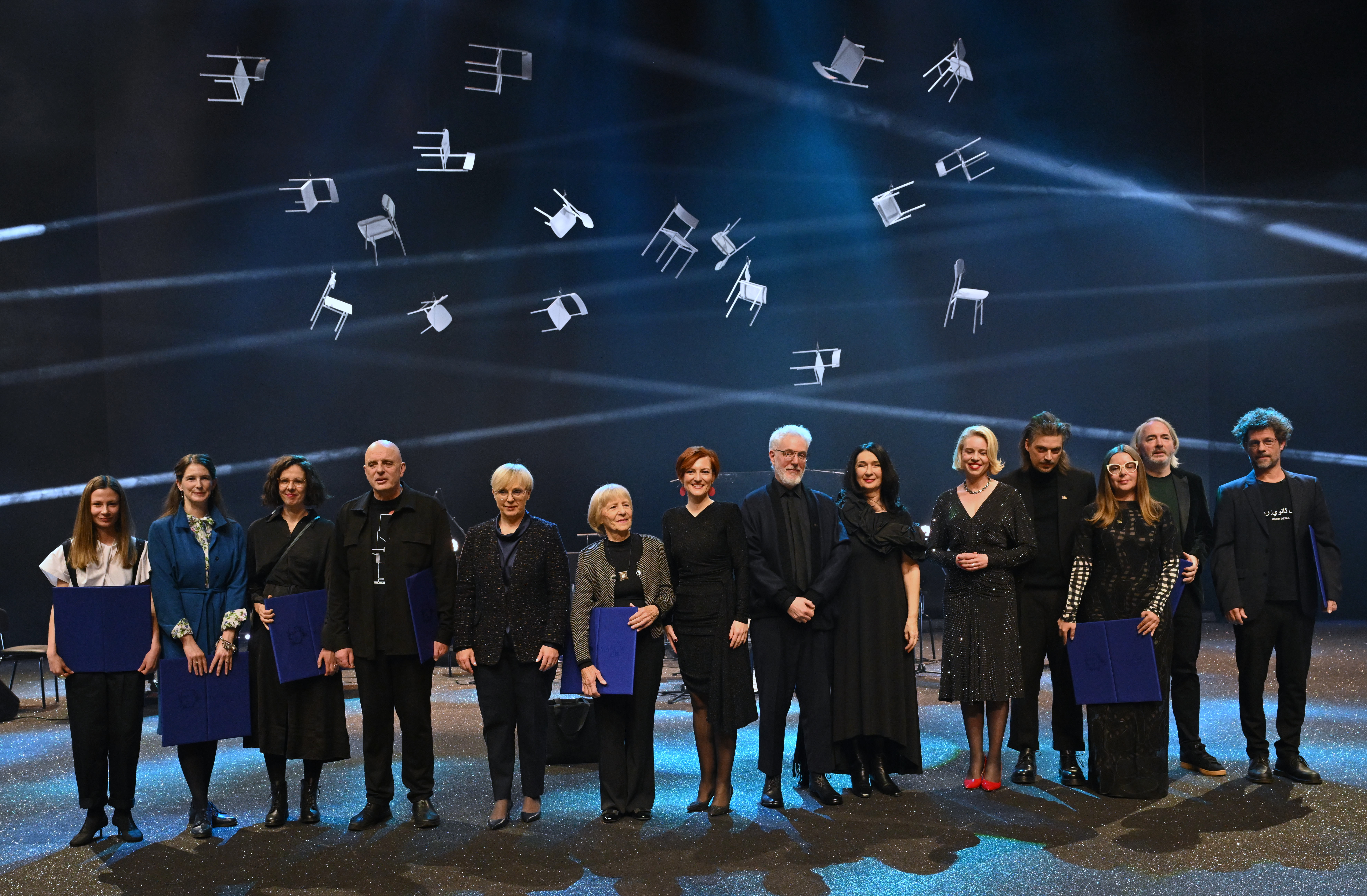 prešernove nagrade, prešernov sklad, podelitev prešernovih nagrad, dragan živadinov, dragica čadež