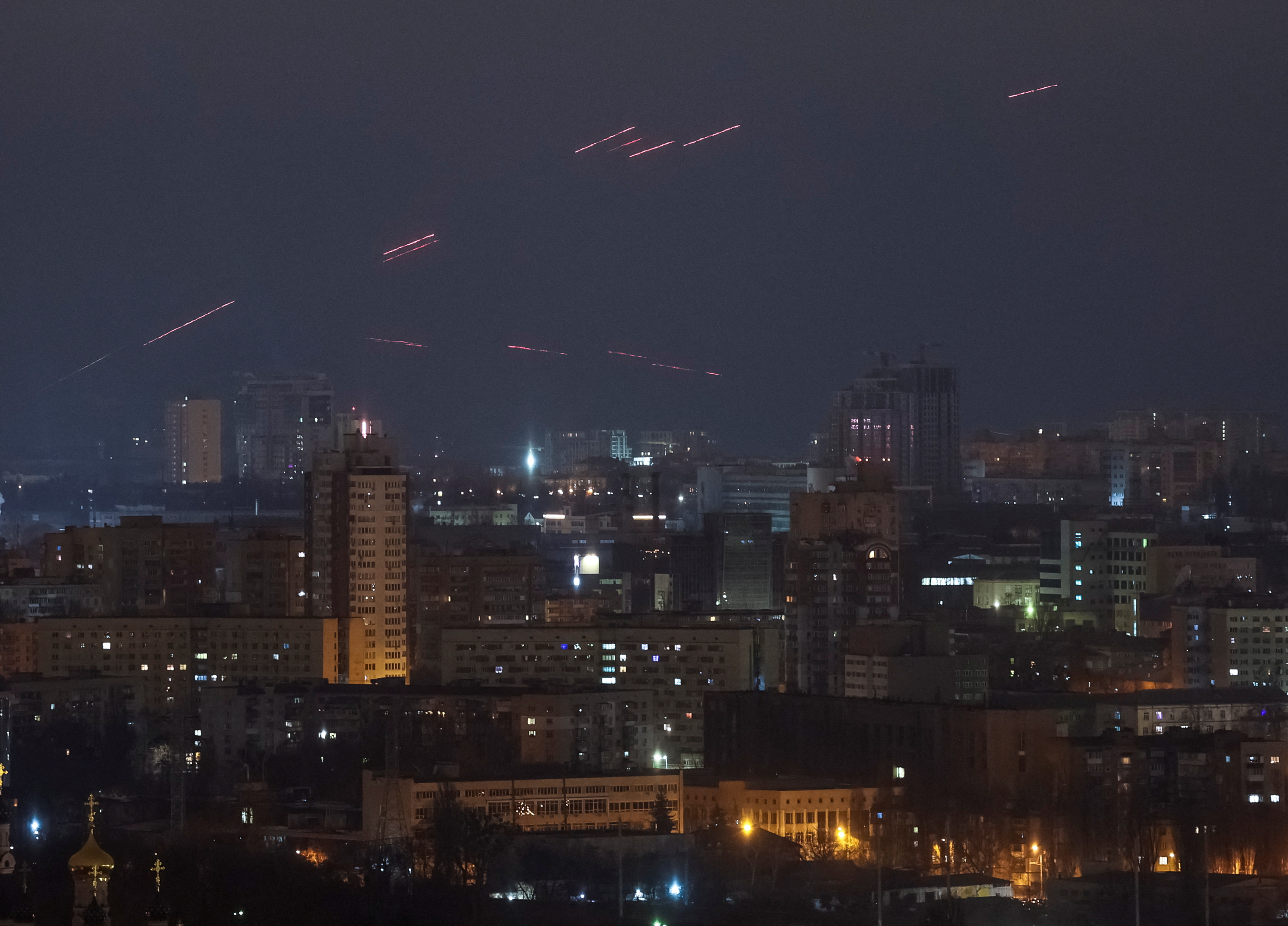 Rusija, Ukrajina, zračni napad, Kijev